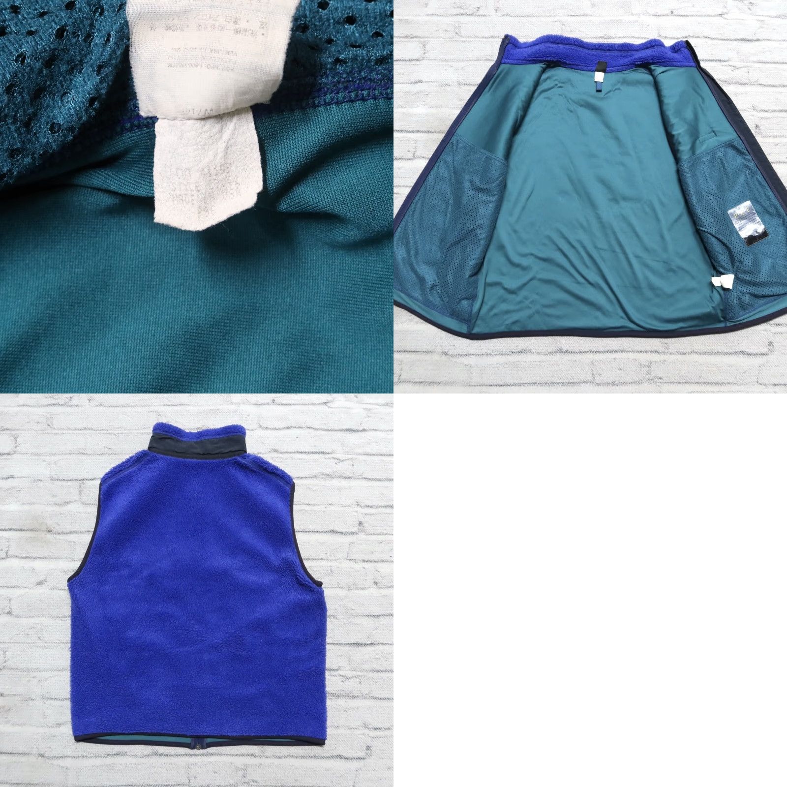 Patagonia Vintage Patagonia Pile Fleece Vest Men L Blue USA Retro-X Size US L / EU 52-54 / 3 - 9 Thumbnail