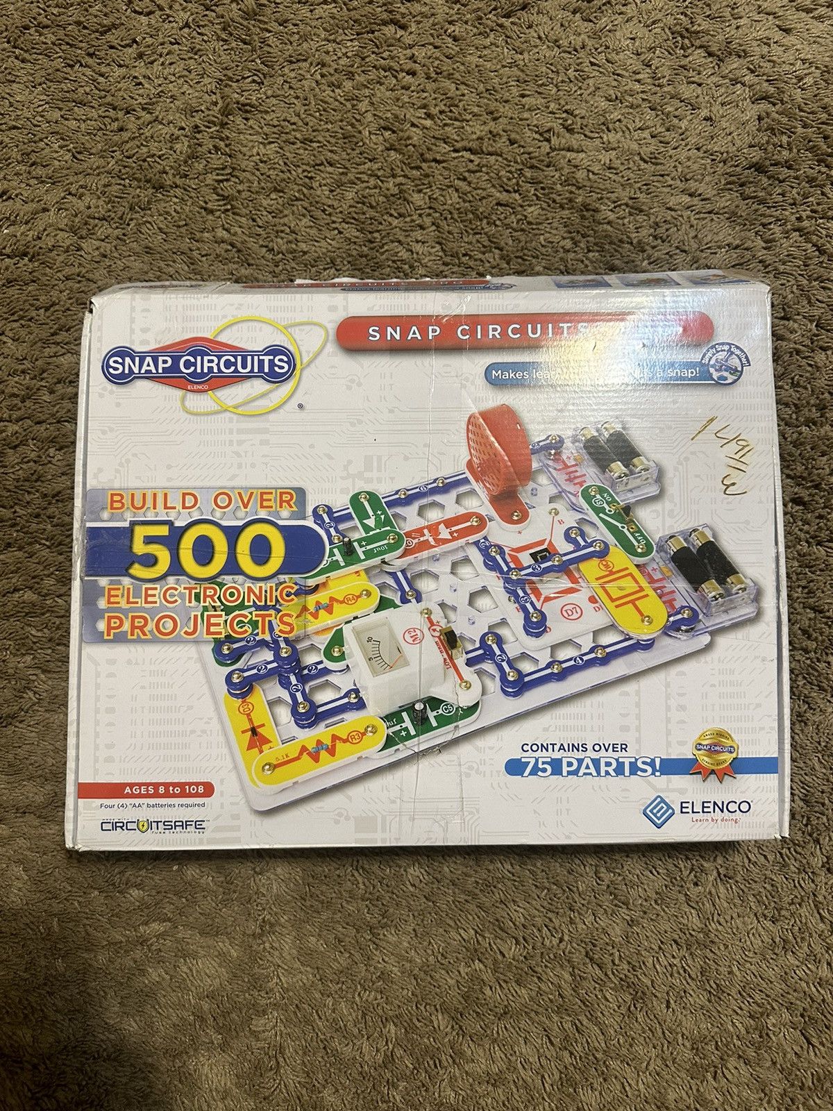 Sony × Vintage Elenco Snap Circuits Pro SC-500 Over 500 Electronic Kit Size US L / EU 52-54 / 3 - 1 Thumbnail
