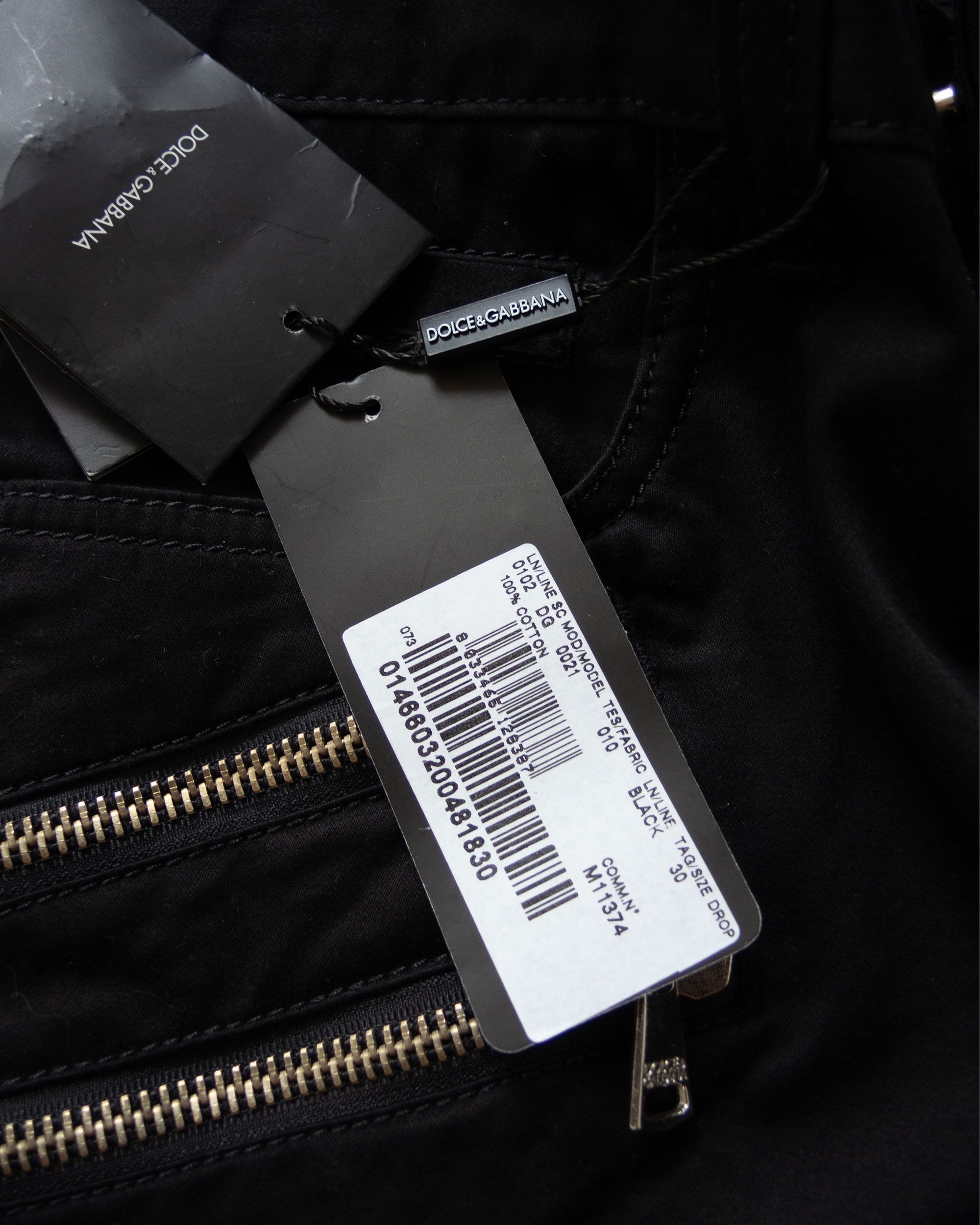 Dolce & Gabbana Dolce & Gabbana zipper pants Size US 30 / EU 46 - 7 Thumbnail