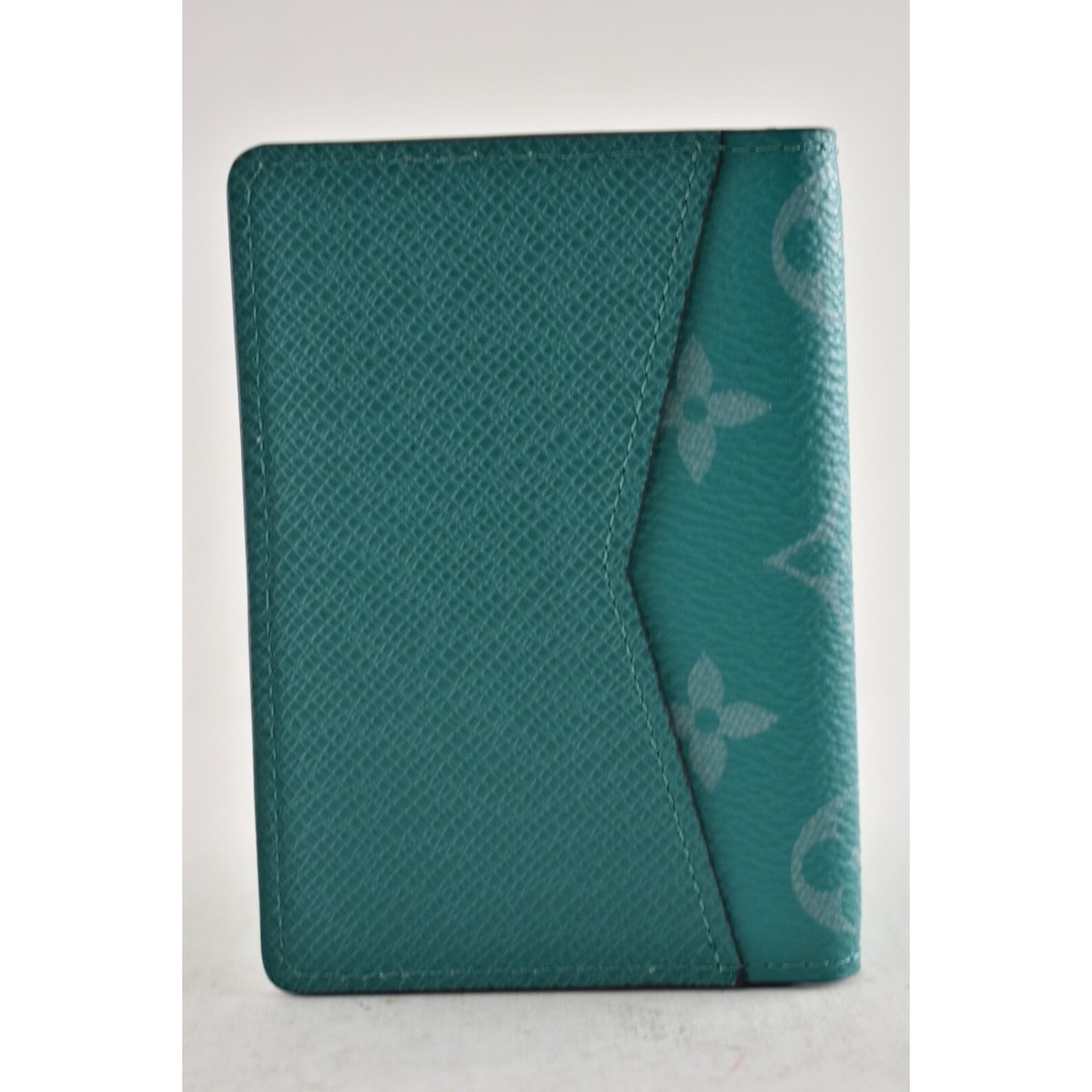 Louis Vuitton Louis Vuitton Taiga Taigarama Logo Pocket Organizer Wallet Size ONE SIZE - 4 Thumbnail
