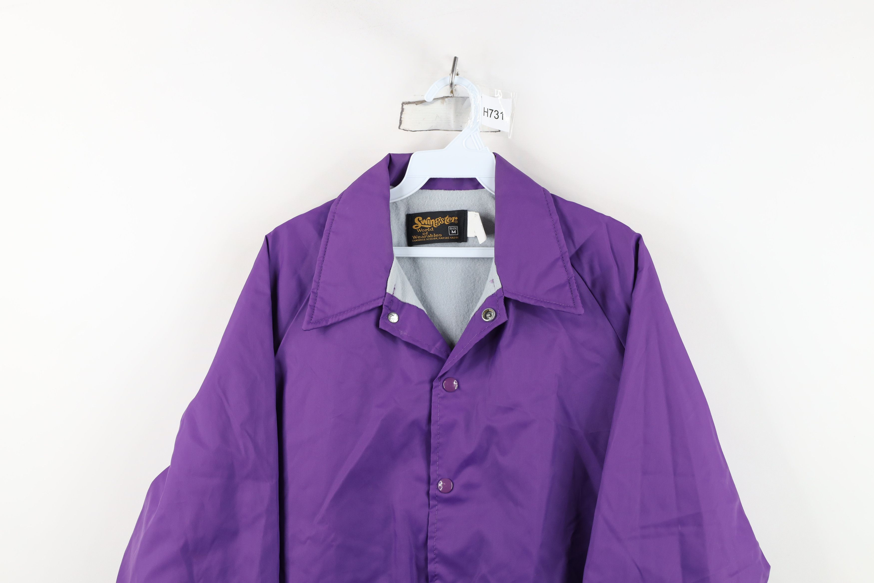 Vintage Vintage 70s Swingster Coach Coaches Windbreaker Jacket USA Size US M / EU 48-50 / 2 - 2 Thumbnail