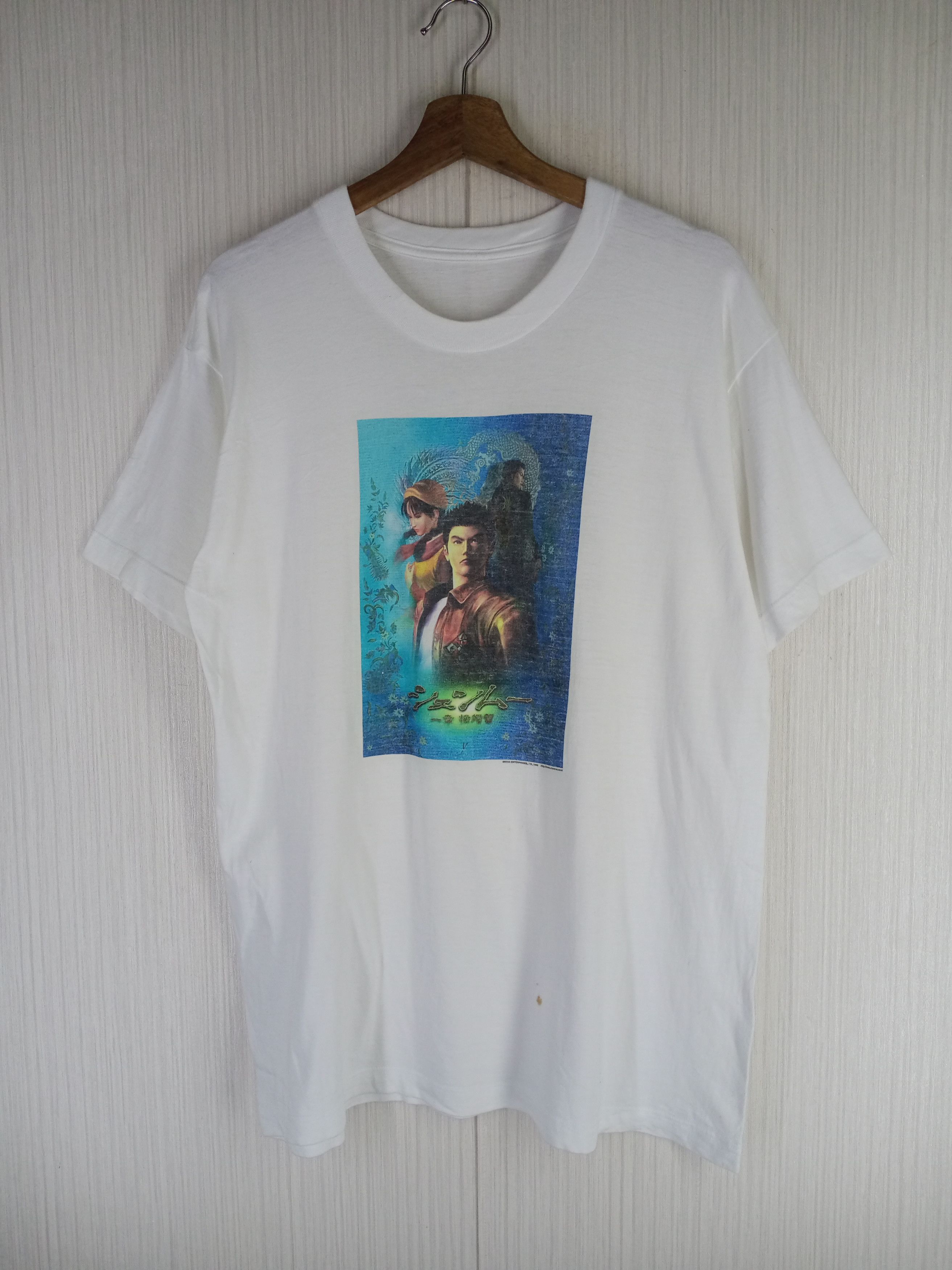 Microsoft Rare Vintage 1999 Shenmue Sega Japan Video Games Tee Size US L / EU 52-54 / 3 - 2 Thumbnail
