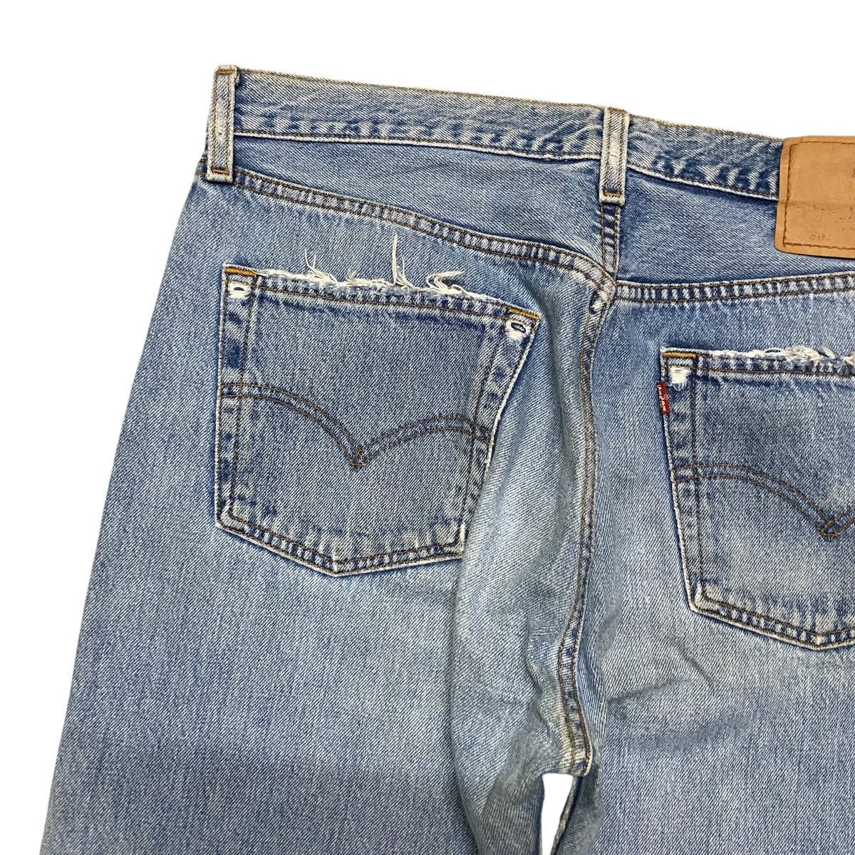 Levi's Vintage Levi's 501 Distressed Jeans Size US 33 - 12 Thumbnail