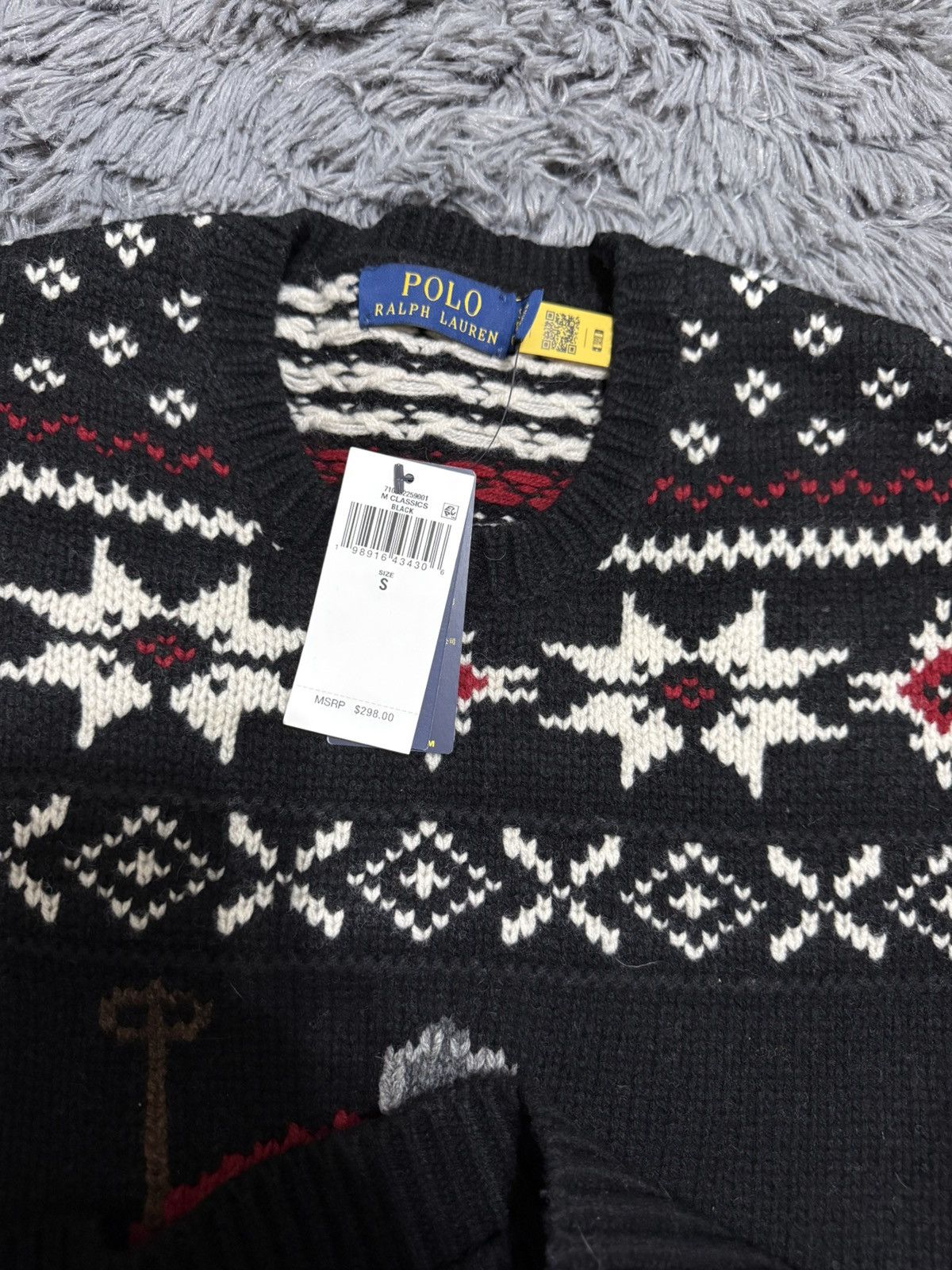 Polo Ralph Lauren Polo Ralph Lauren Wool Skier Sweater Size US S / EU 44-46 / 1 - 9 Thumbnail