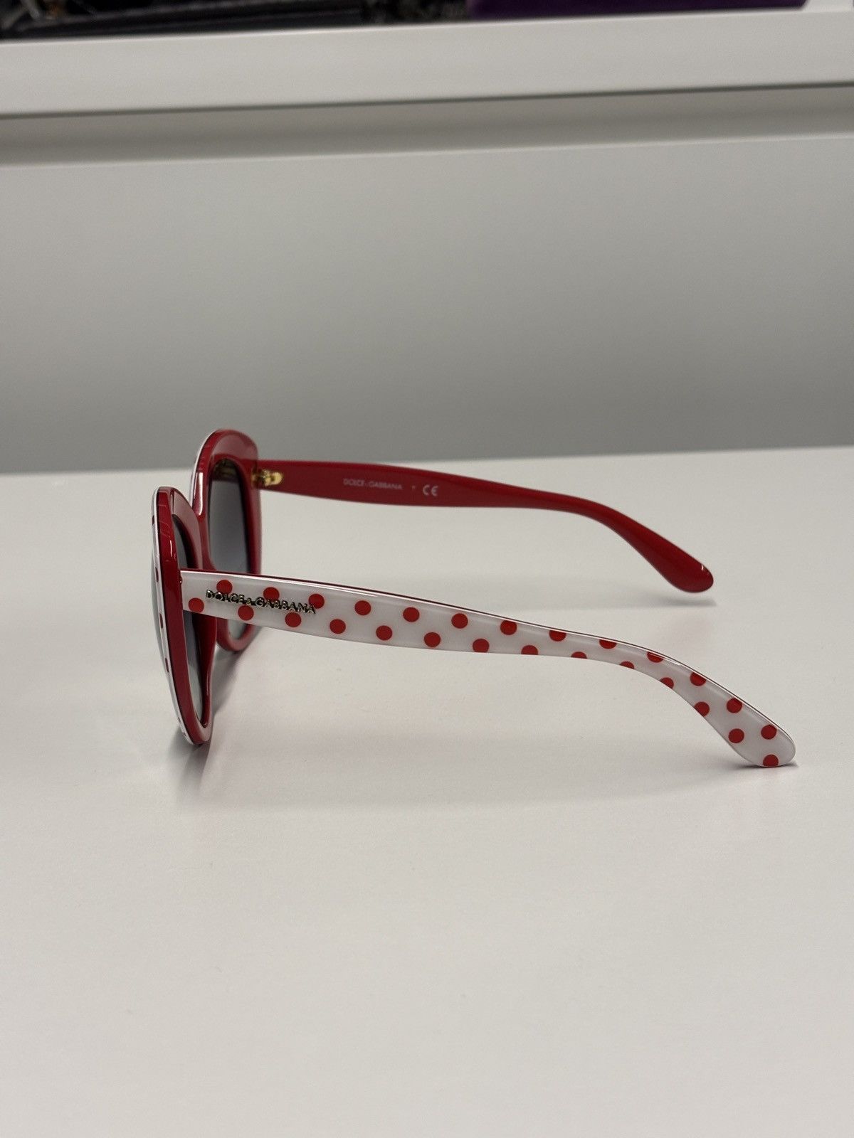 Dolce & Gabbana Dolce & Gabbana Polka Dot Sunglasses Size ONE SIZE - 2 Thumbnail