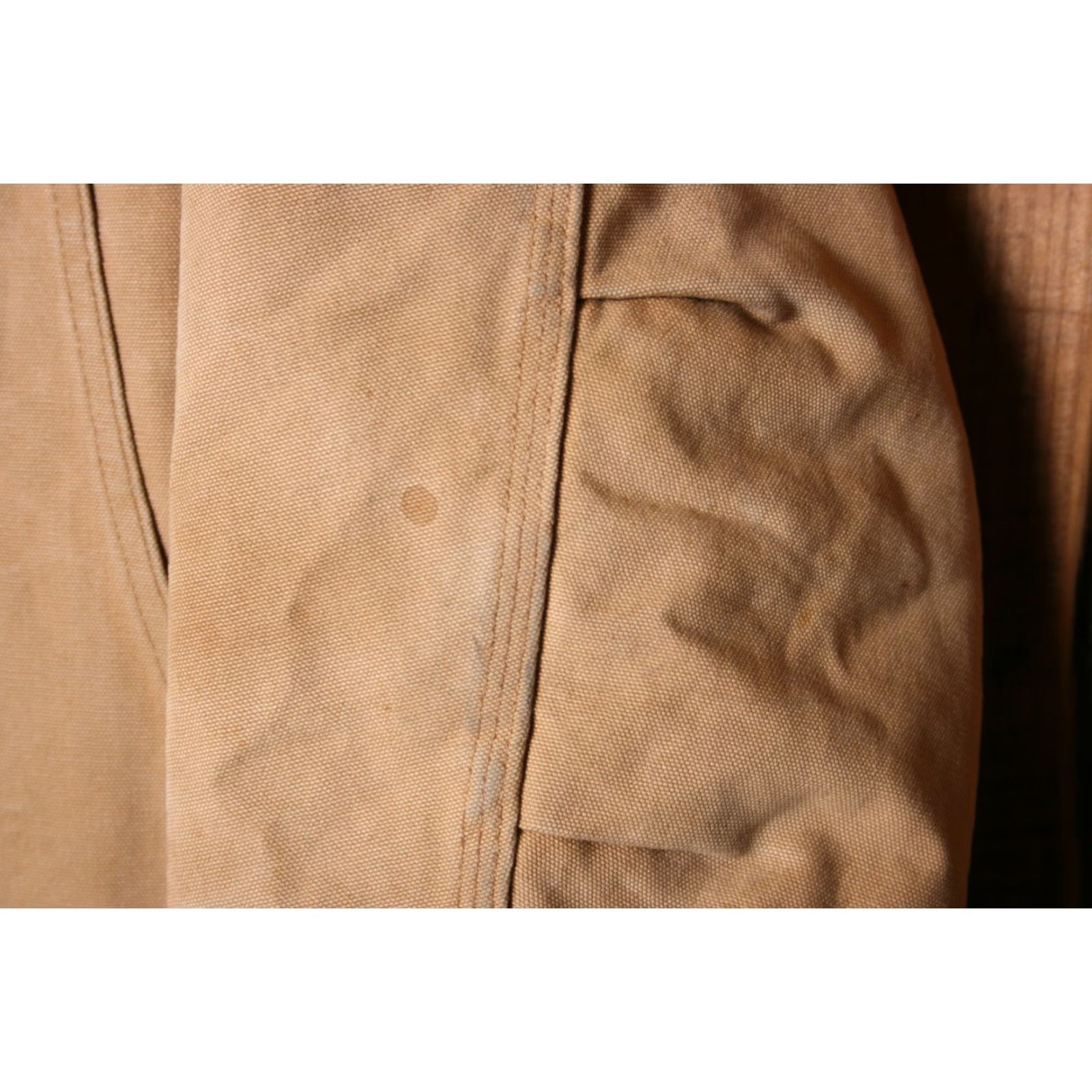 Carhartt VINTAGE Carhartt Jacket Duck Canvas Arctic Quilt Lined Hood Sz. 46R Brown C03BRN A02 46 Regular Mens Size US S / EU 44-46 / 1 - 4 Thumbnail
