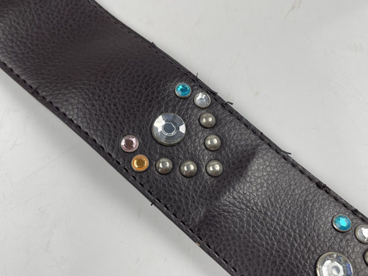 Other studded pvc belt tg2 Size 36 - 5 Thumbnail