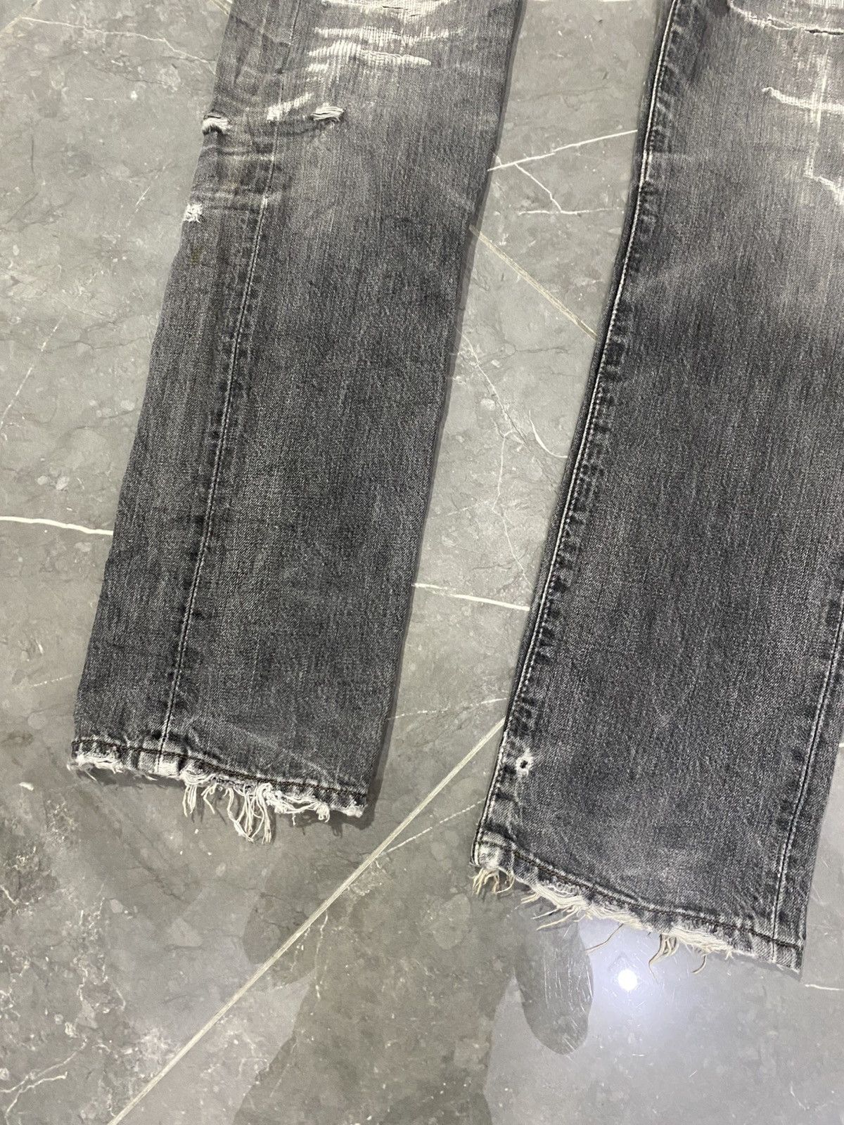Levi's 🖤BLACKFRIDAY🖤Levis 501 Denim Stonewash Distressed Size US 29 - 2 Thumbnail