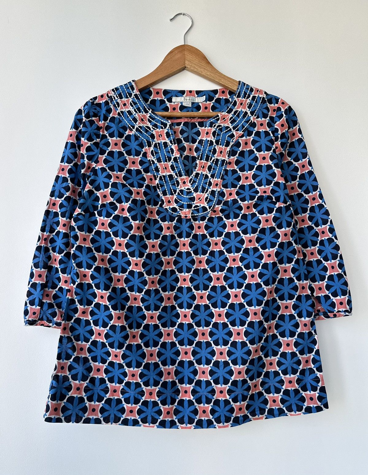 Boden Boden Women's Flowers Blouse Tunic Shirt Size US 8 Size M / US 6-8 / IT 42-44 - 1 Thumbnail