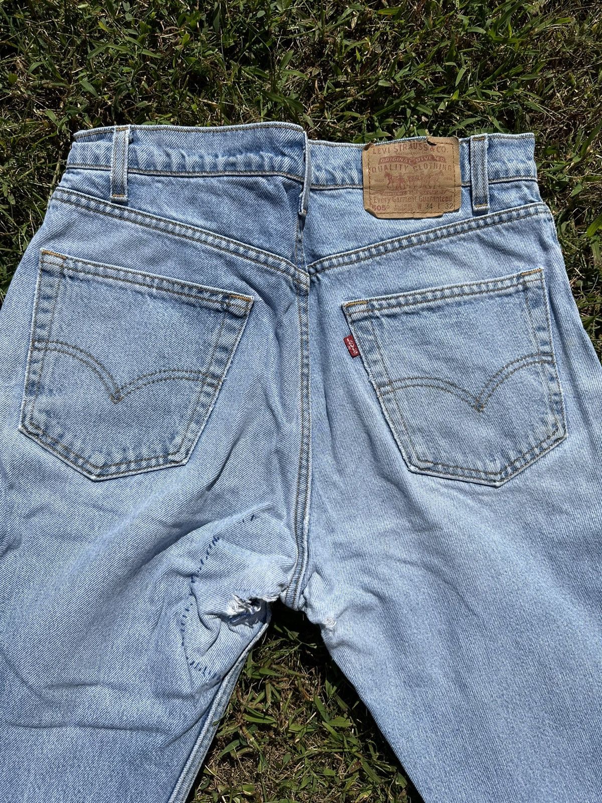 Levi's × Levi's Vintage Clothing × Vintage Vintage 505 Levi’s 34x32 Size US 34 / EU 50 - 4 Thumbnail
