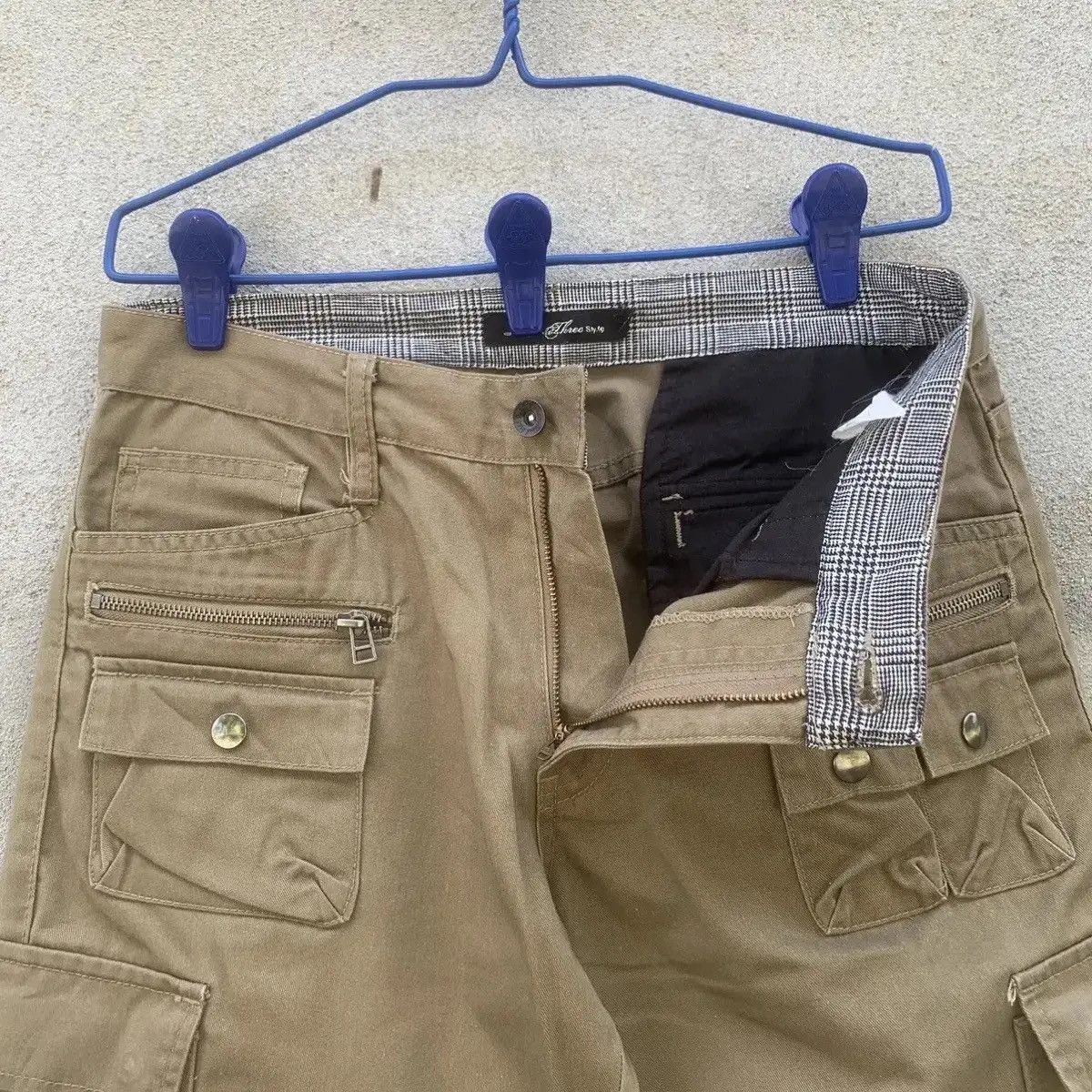 Seditionaries ROOT THREE MULTIPOCKET TROUSERS BIKERS CARGO DOUBLEKNEE PANT Size US 30 / EU 46 - 9 Thumbnail