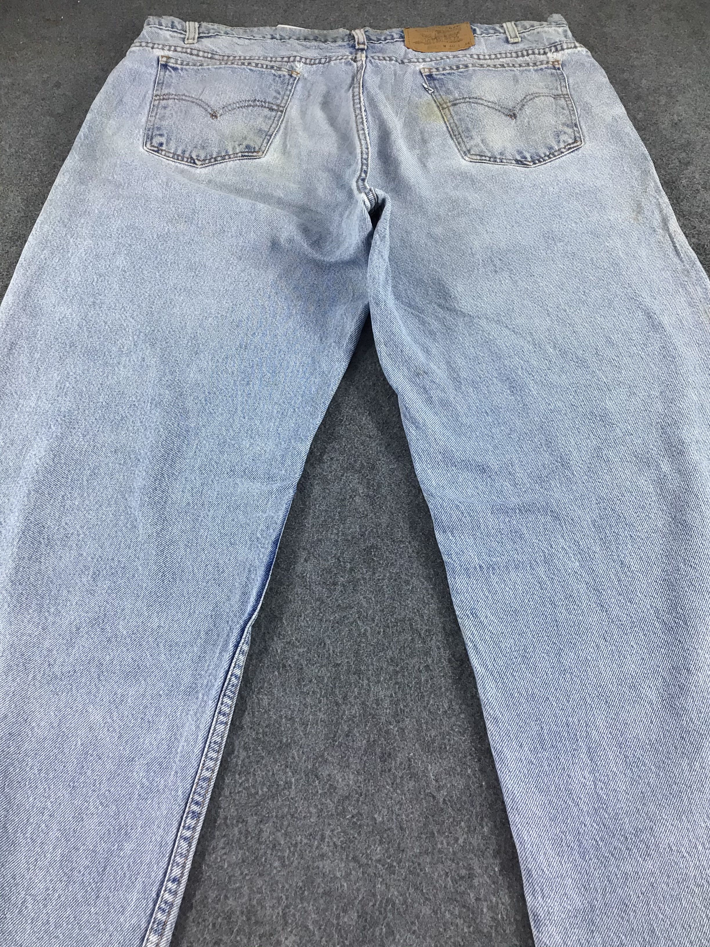 Levi's Vintage Levis 855 White Tab Jeans-J466 Size US 40 / EU 56 - 4 Thumbnail