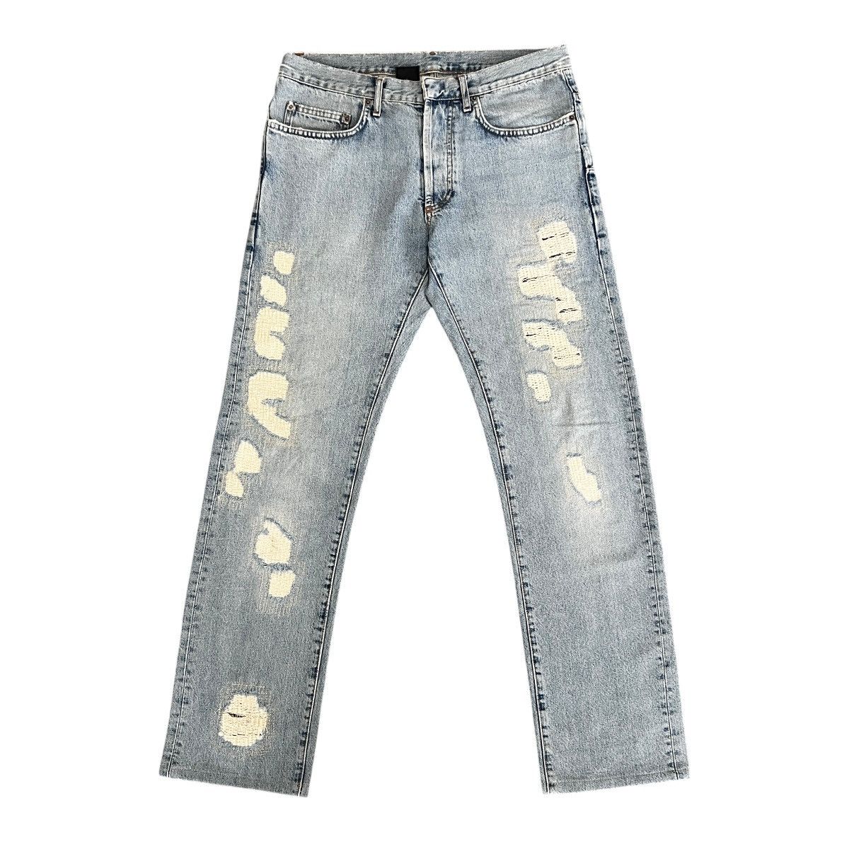 Dior × Hedi Slimane Dior Homme SS06 “Crash Denim” | Grailed
