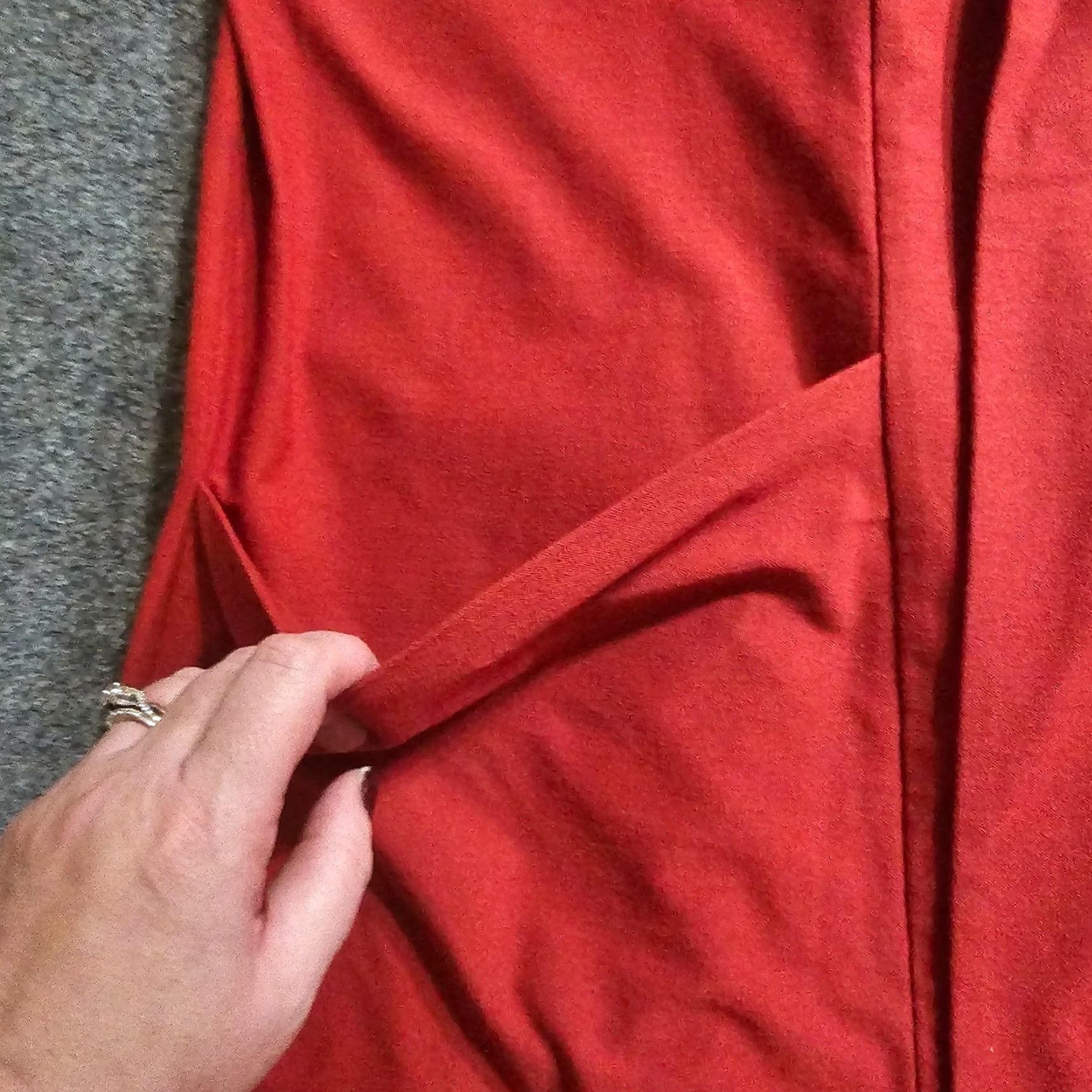Eileen Fisher Eileen Fisher Jacket Womens L Orange Open Cardigan Pocket Lagenlook Capsule Jacket Size L / US 10 / IT 46 - 7 Thumbnail