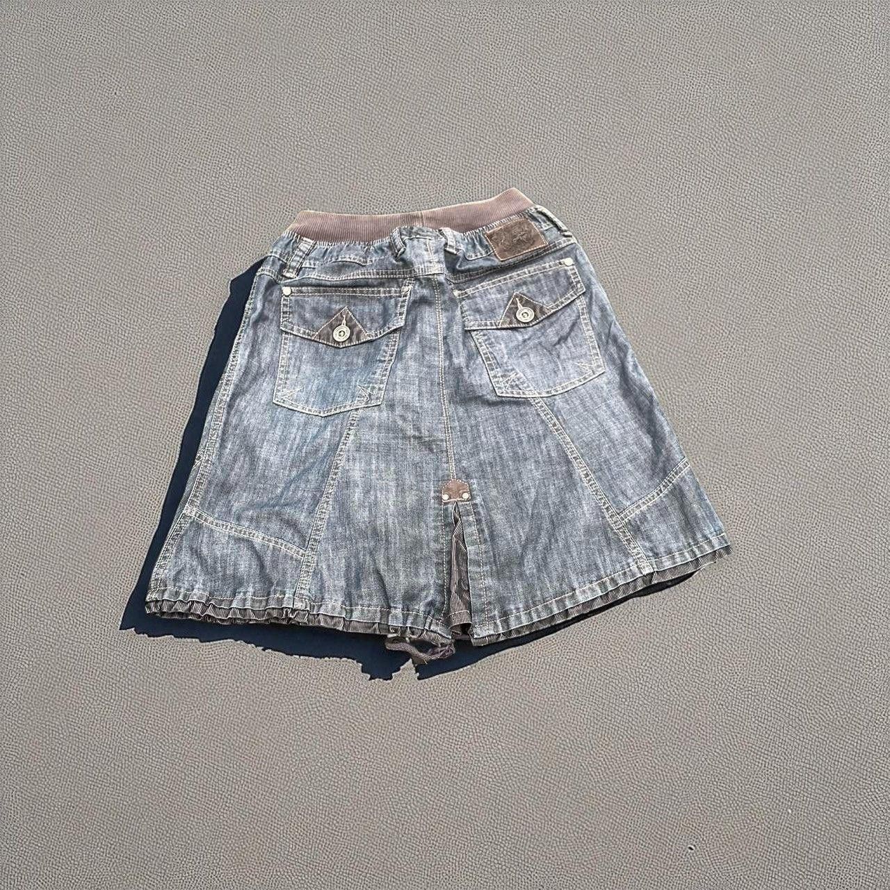 Japanese Brand Y2K Style Skirt Grey M Size 26" / US 2 / IT 38 - 3 Thumbnail