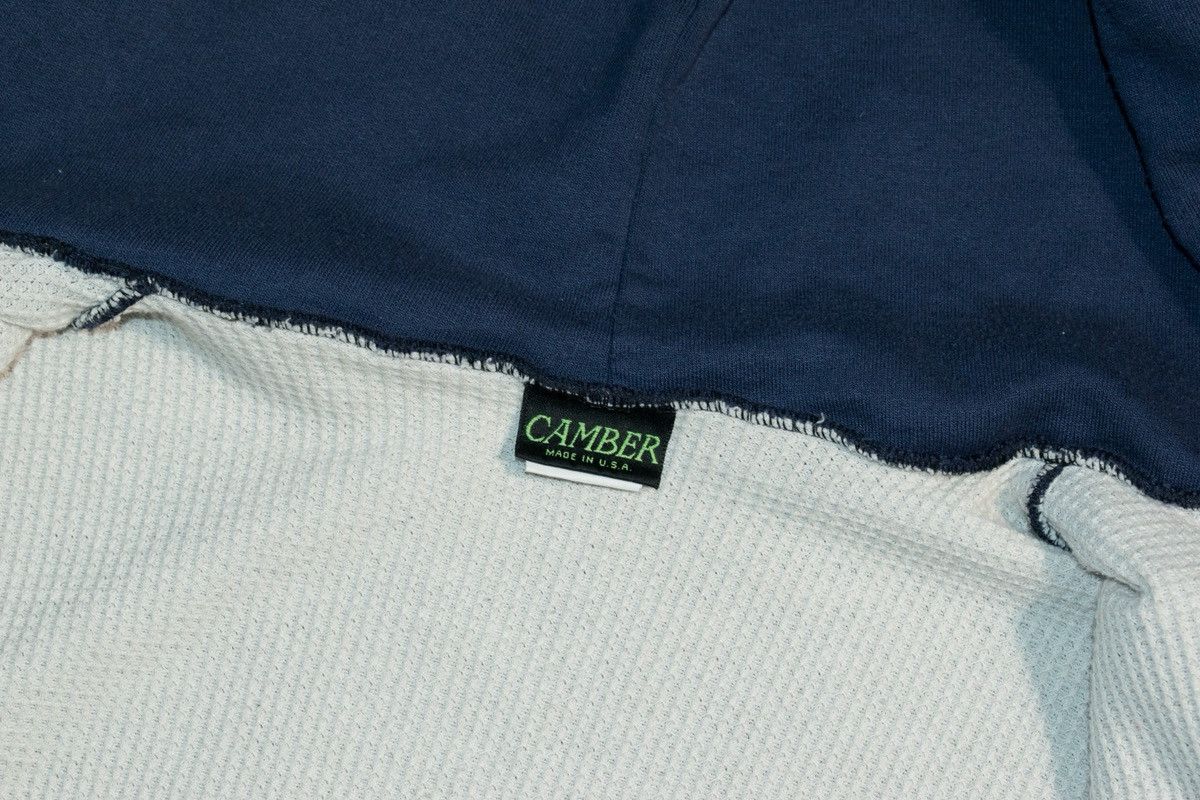 Camber Vintage 1990’s Camber Waffle Lined Zip Hoodie Size US L / EU 52-54 / 3 - 4 Thumbnail