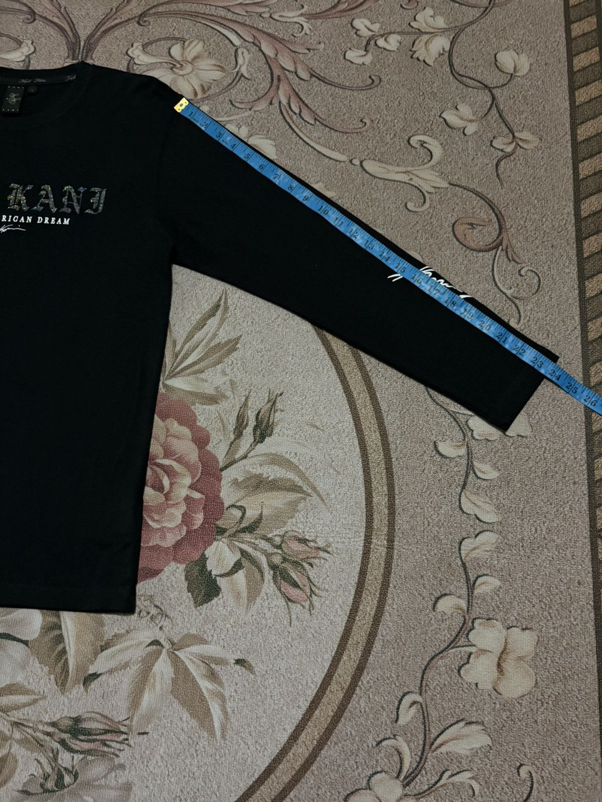 Karl Kani Vintage Karl Kani Spellout Long Sleeve T-Shirt Size US M / EU 48-50 / 2 - 11 Thumbnail