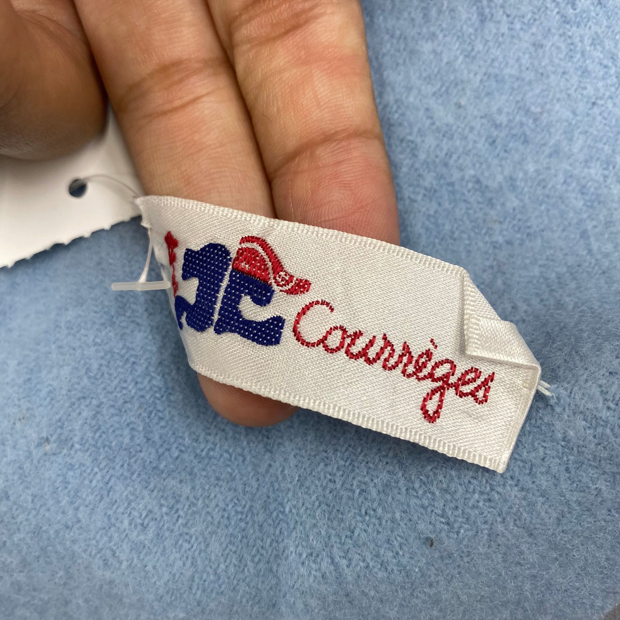 Courreges Vintage Courreges Scarf Muffler Wool Winter Scarves Size ONE SIZE - 5 Thumbnail