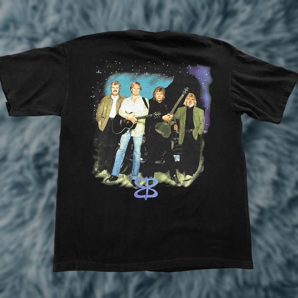 Vintage VINTAGE Moody Blues Band T-Shirt Adult Large Black 90s Tour Music Mens L Size US L / EU 52-54 / 3 - 1 Thumbnail