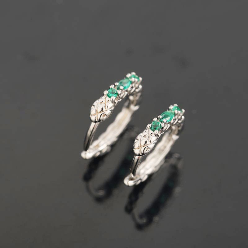 Jewelry × Sterling Silver New Design Earrings One Pairs Chrome Jewelry Size ONE SIZE - 5 Thumbnail