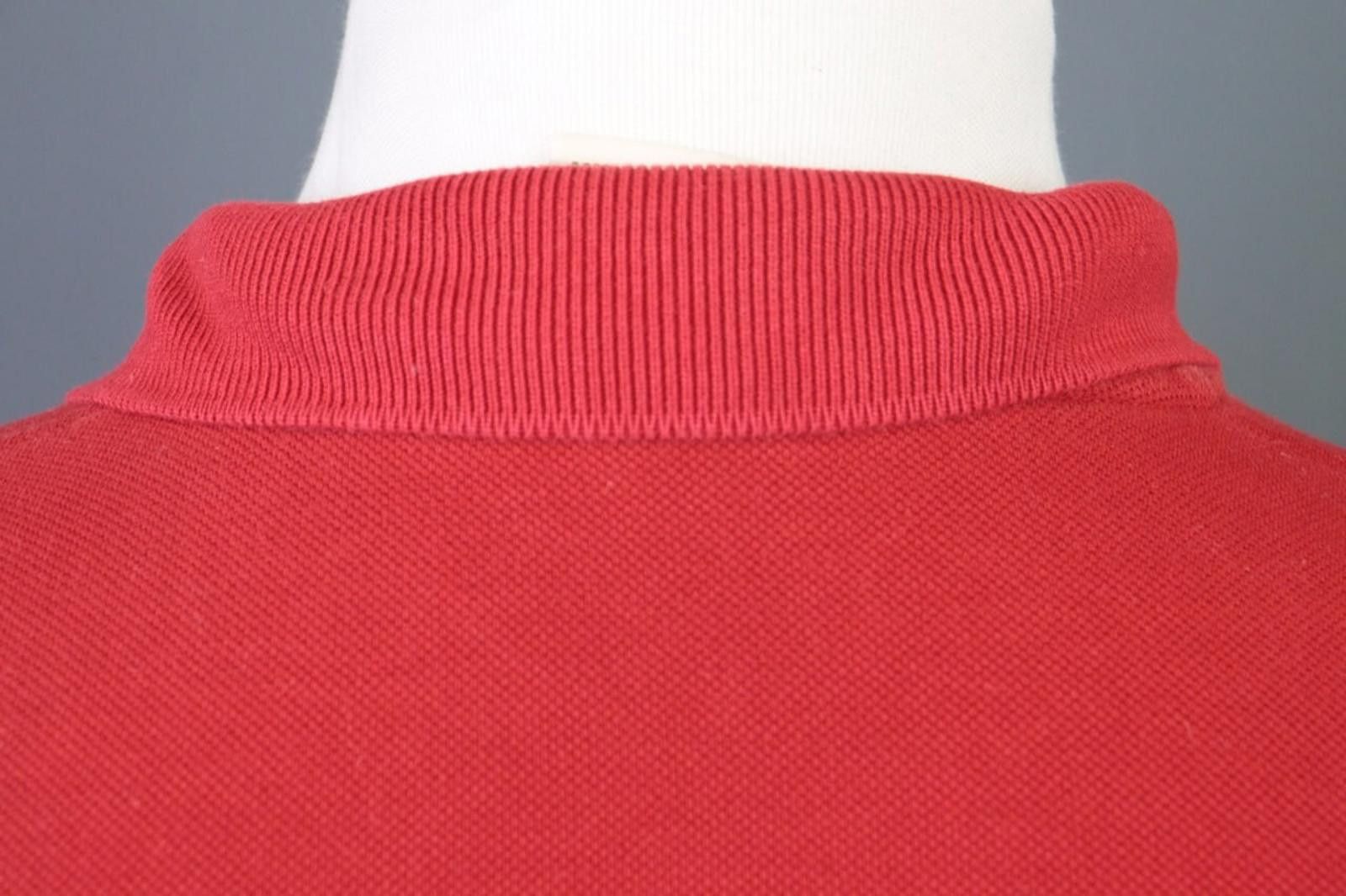 Lacoste Men Lacoste Red Short Sleeve Polo Shirt Size 5 / L Size US L / EU 52-54 / 3 - 12 Thumbnail