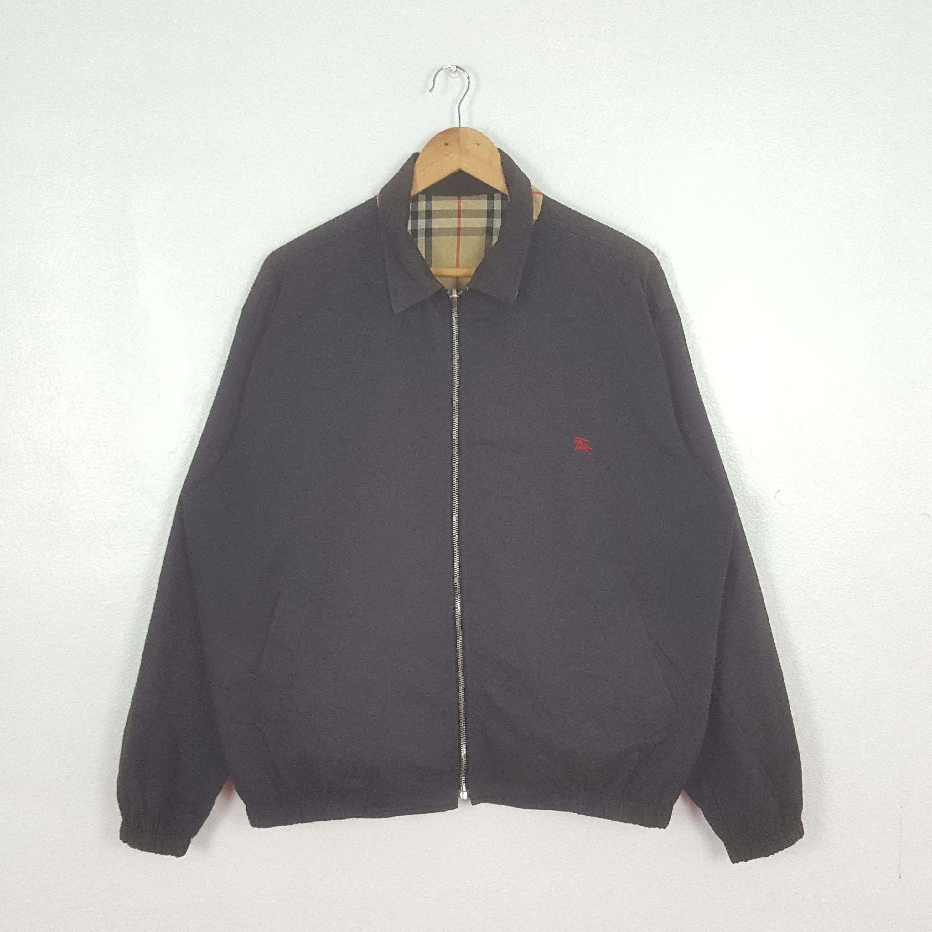 Burberry Vintage Burberry Designer Reversible Jacket C317N10 Size US XL / EU 56 / 4 - 4 Thumbnail