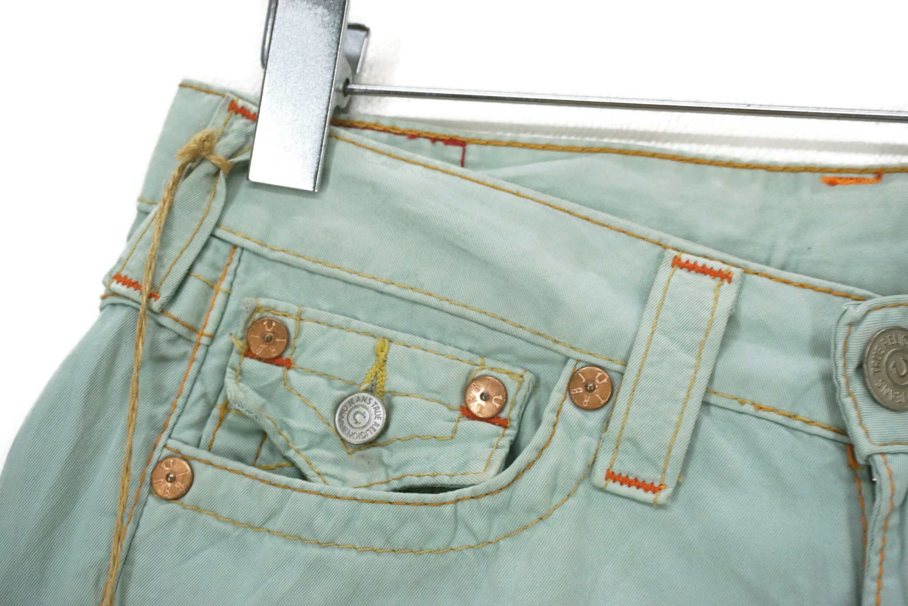 True Religion Vintage JOEY Jeans fit W29xL30.5 Low Rise Bootcut Denim Size 26" / US 2 / IT 38 - 4 Thumbnail