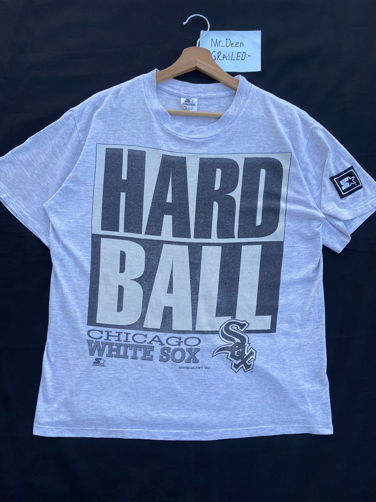 MLB Rare Vintage 1992s Chicago White SOX MLB x Starter Tshirt Size US M / EU 48-50 / 2 - 4 Thumbnail