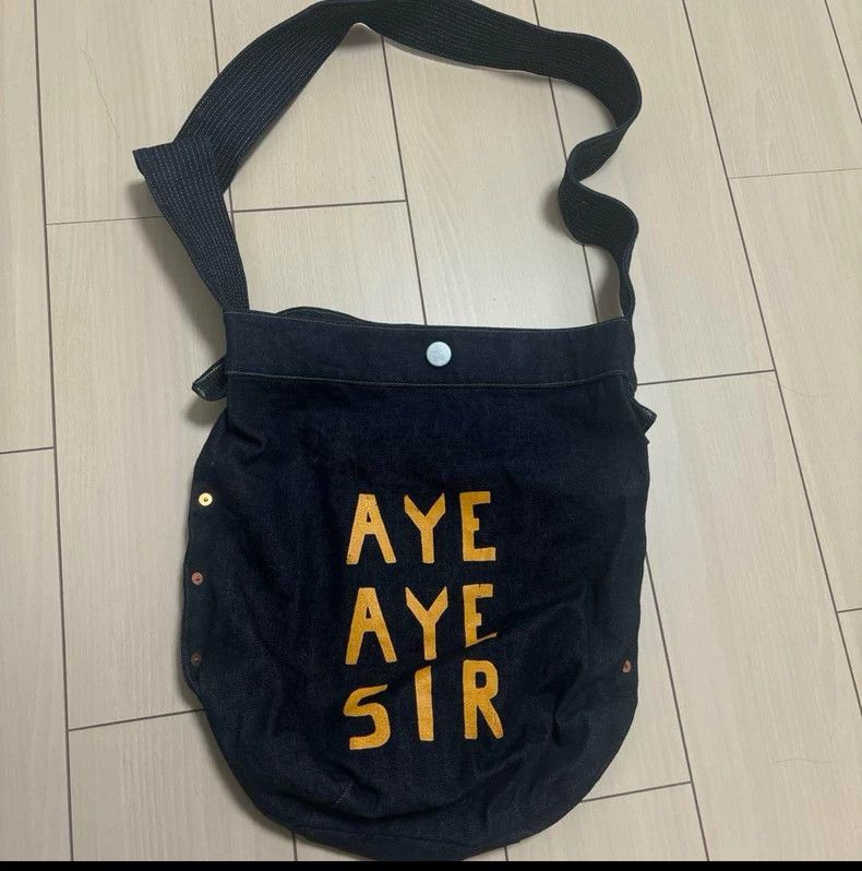 Kapital Limited Edition Blue Dyed Denim Bag
