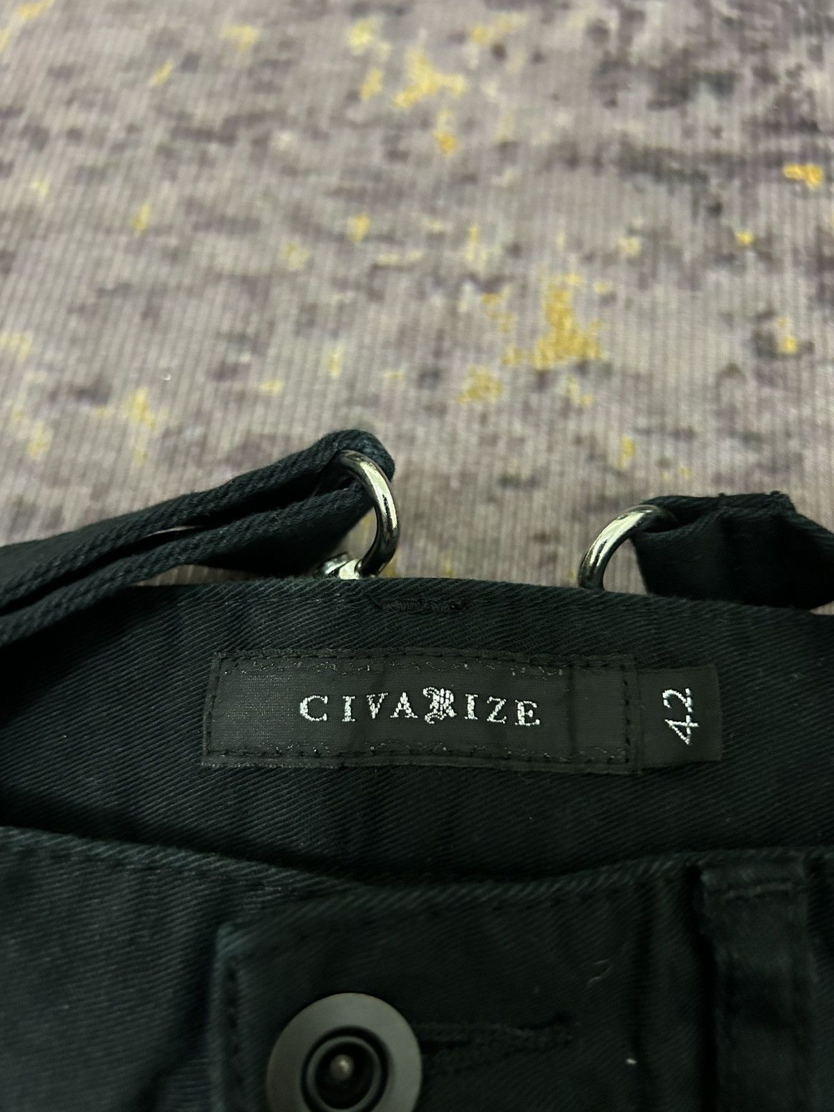 CIVARIZE Cavarize Bondage Punk Suspender Pants Size US 28 / EU 44 - 10 Thumbnail