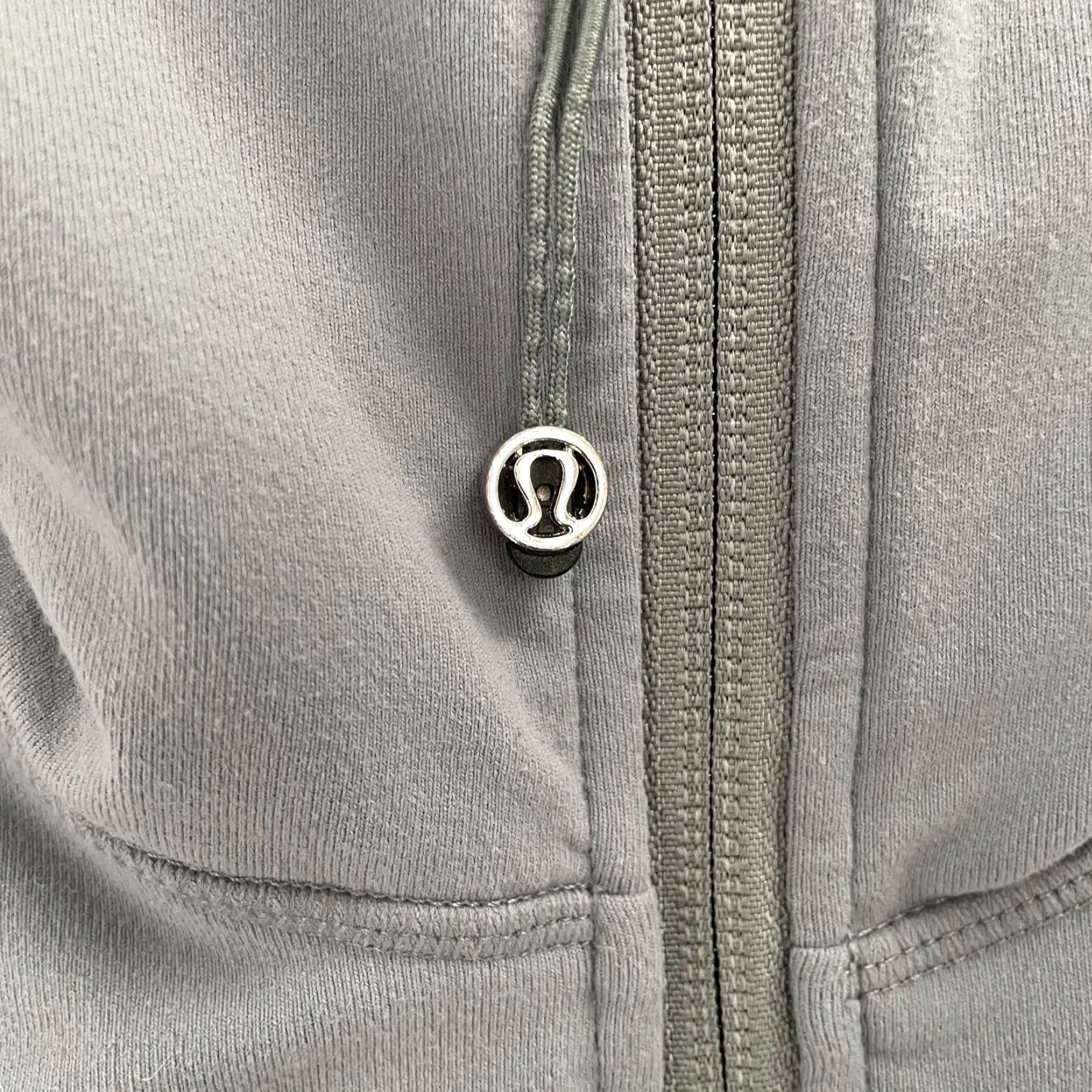 Lululemon Lululemon Scuba Jacket Womens 4 Gray Full Zip Funnel Neck Athletic Activewear Size S / US 4 / IT 40 - 7 Thumbnail