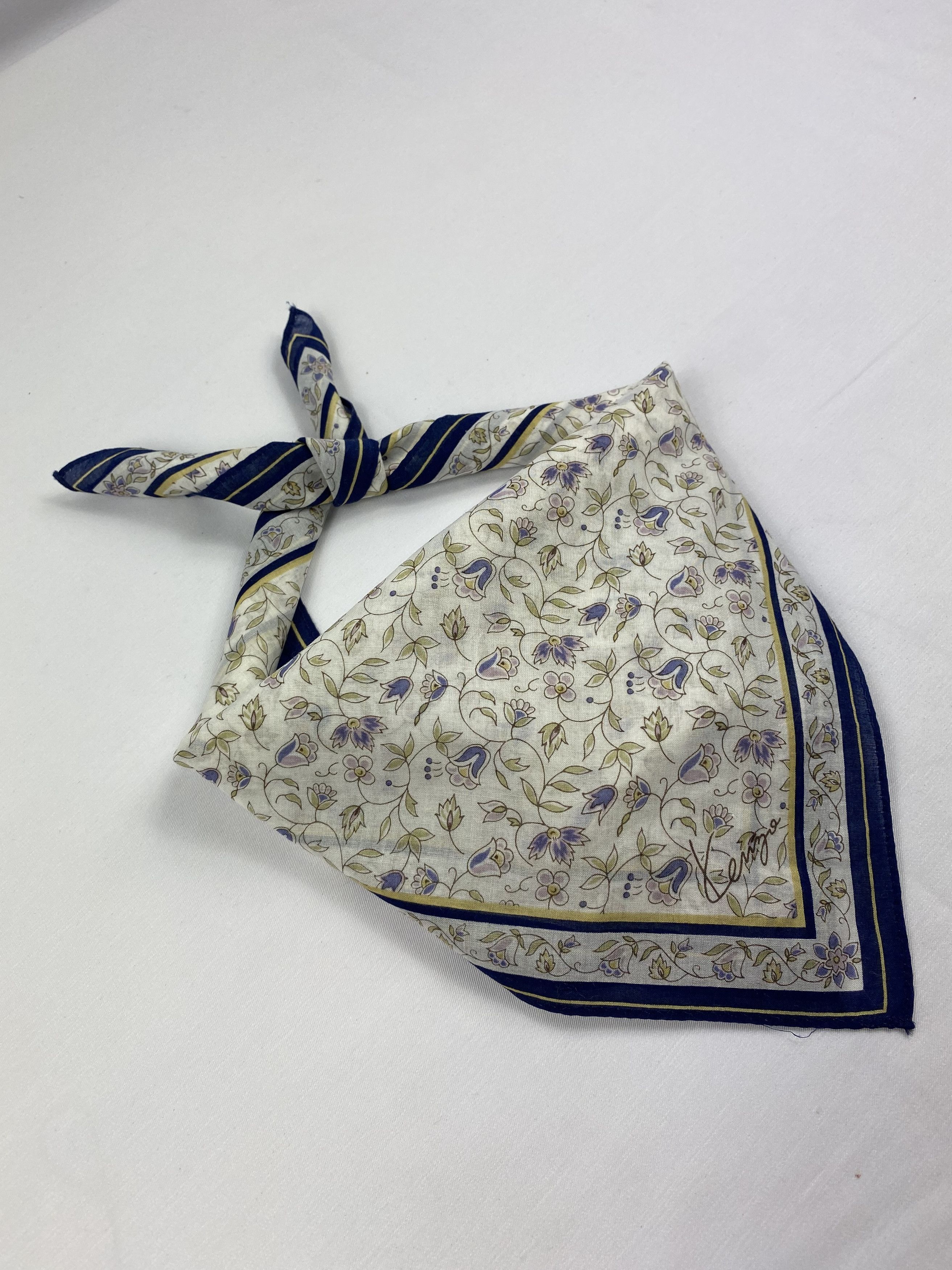 Kenzo × Vintage Kenzo Handkerchief / Bandana / Neckerchief Size ONE SIZE - 2 Thumbnail