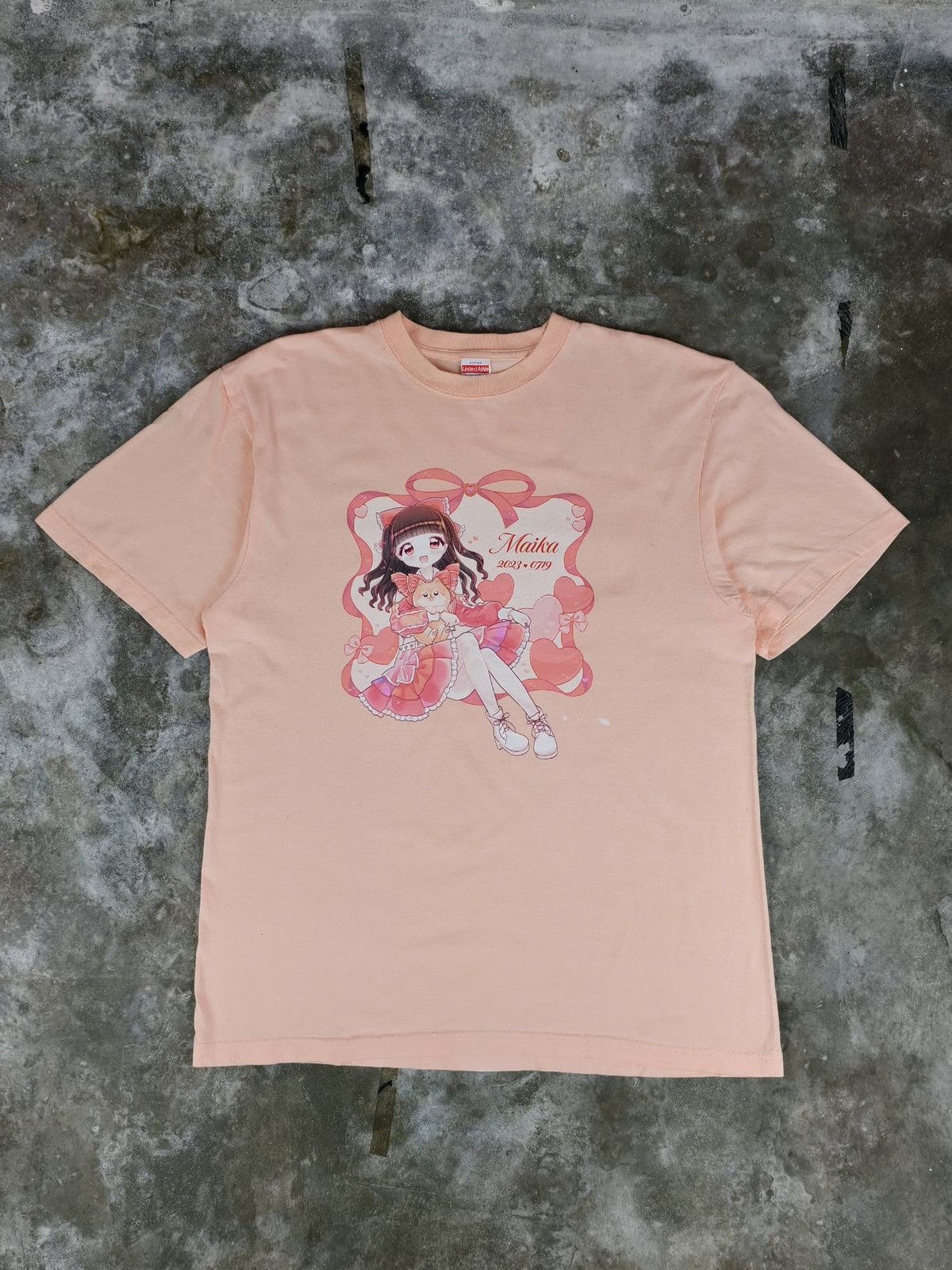 Anime Custom Maika United Athle T-Shirt