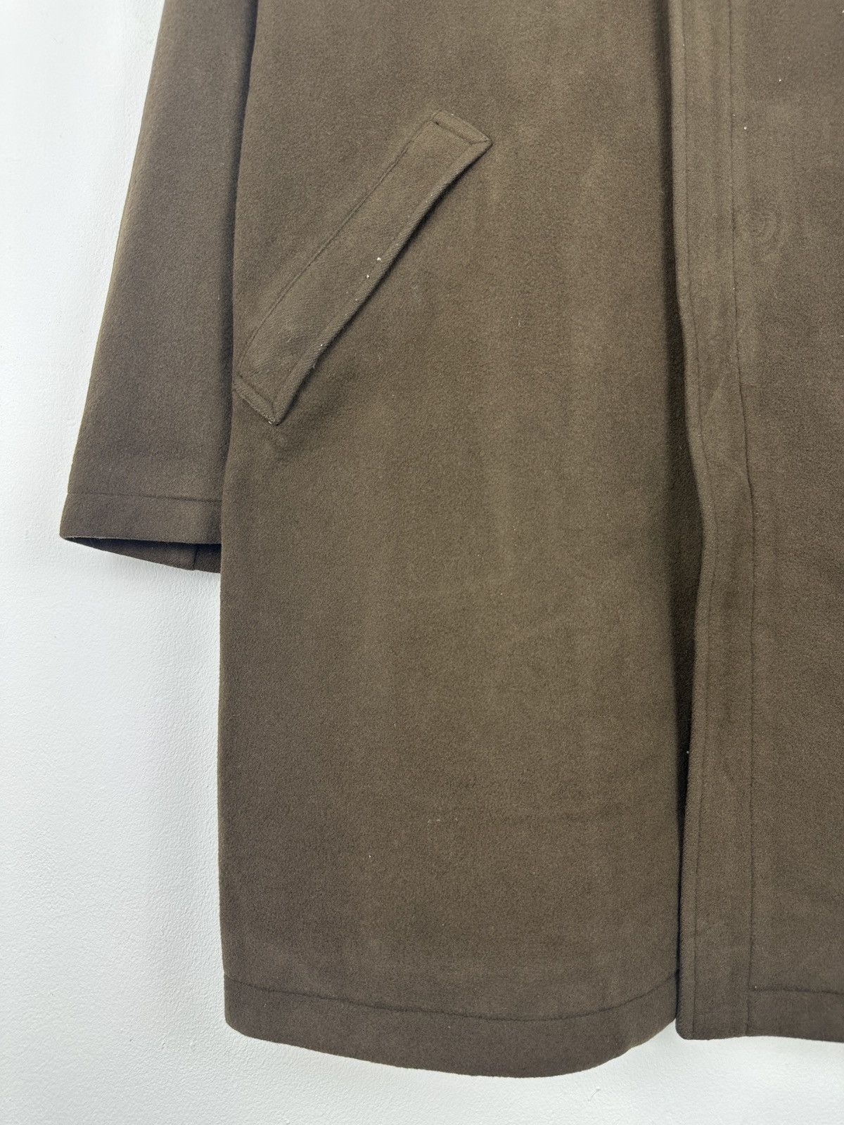 Yohji Yamamoto 🔥Rare🔥Ined Homme By Yohji Yamamoto Wool Peacoat JA0103 Size US XL / EU 56 / 4 - 8 Thumbnail