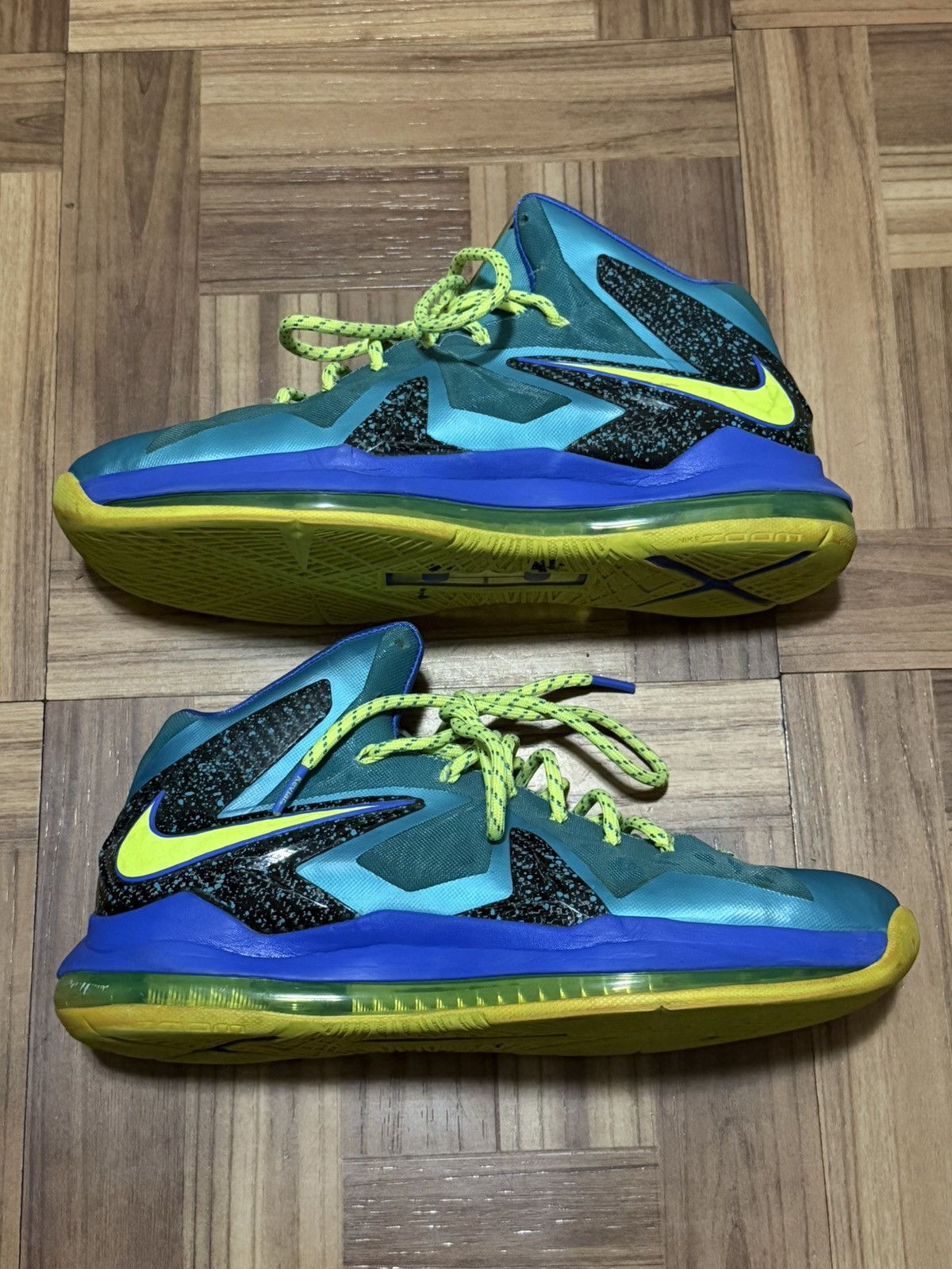 Nike Nike LeBron X Elite Miami Dade Size US 11 / EU 44 - 1 Thumbnail