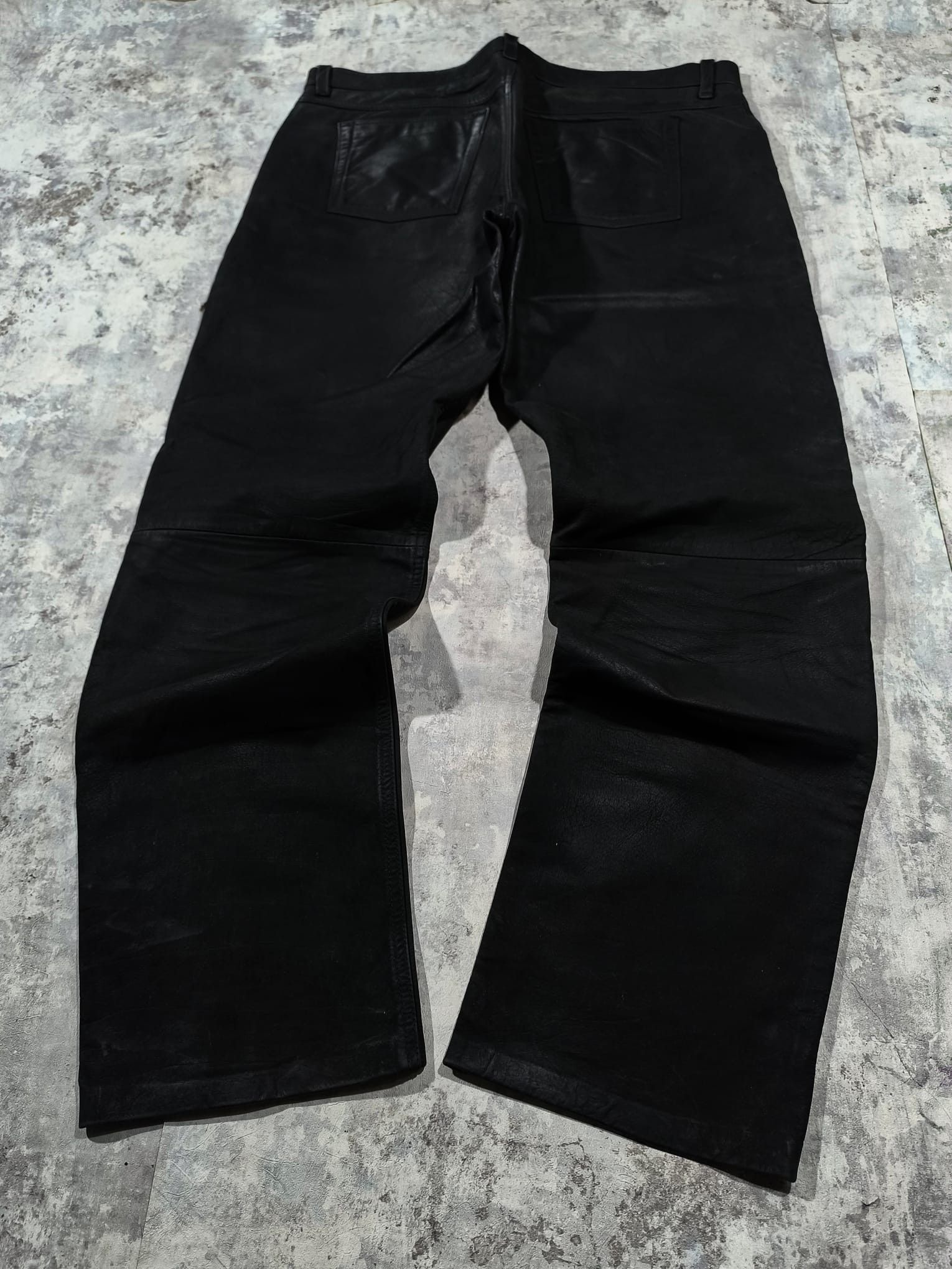 Hysteric Glamour avantgarde leather pants issey miyake rick owens rockstar Size US 38 / EU 54 - 4 Thumbnail