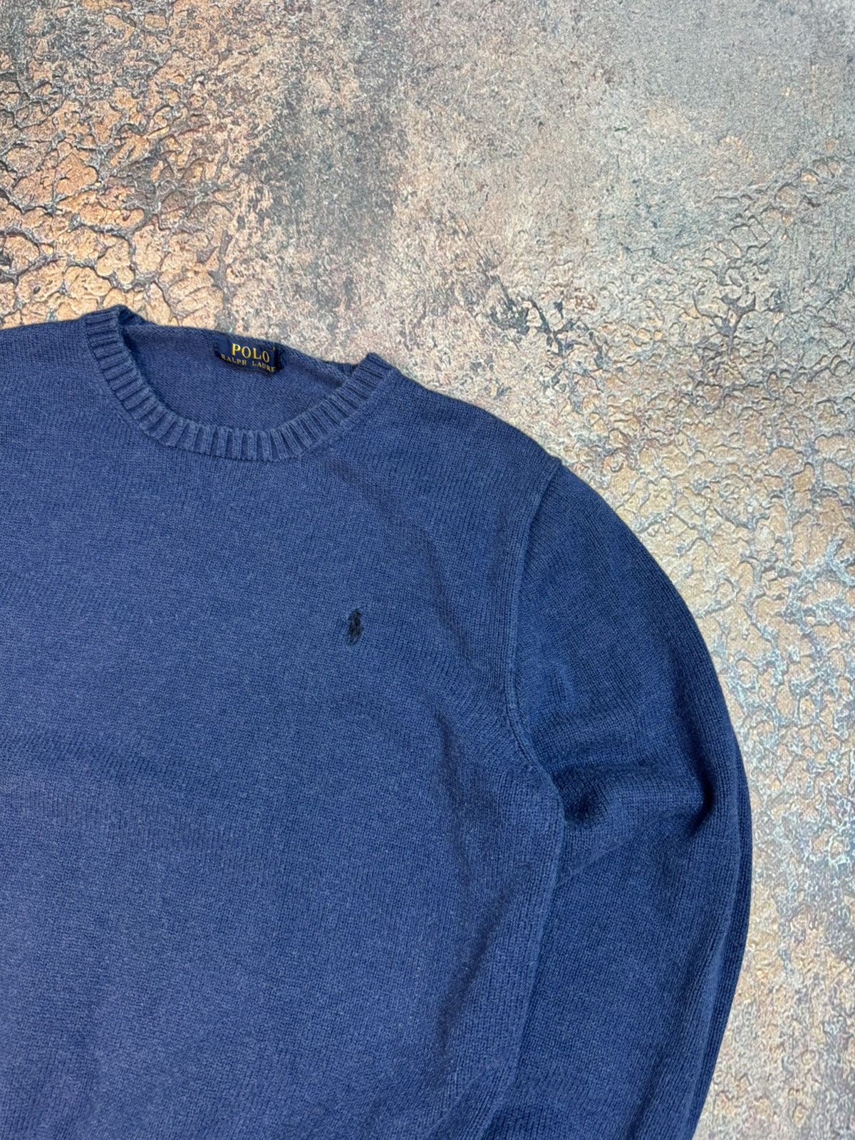 Polo Ralph Lauren VTG Ralph Lauren Knit Crew Neck Sweater Blue Size L Y2k 90s Size US S / EU 44-46 / 1 - 4 Thumbnail