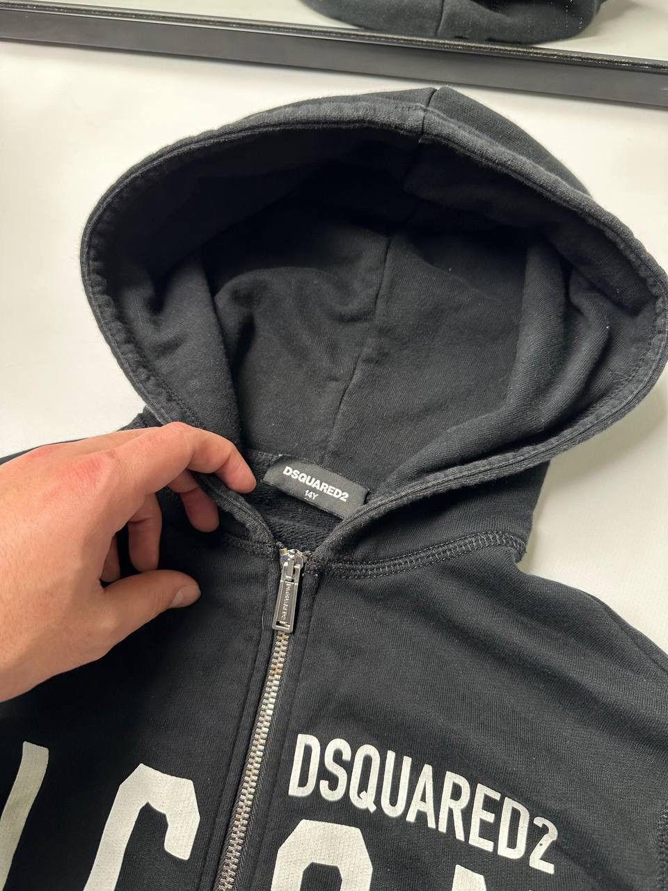 Dsquared2 Dsquared2 ICON Zip Up Hoodie Y2K SIZE 14 Yers Size US XS / EU 42 / 0 - 4 Thumbnail