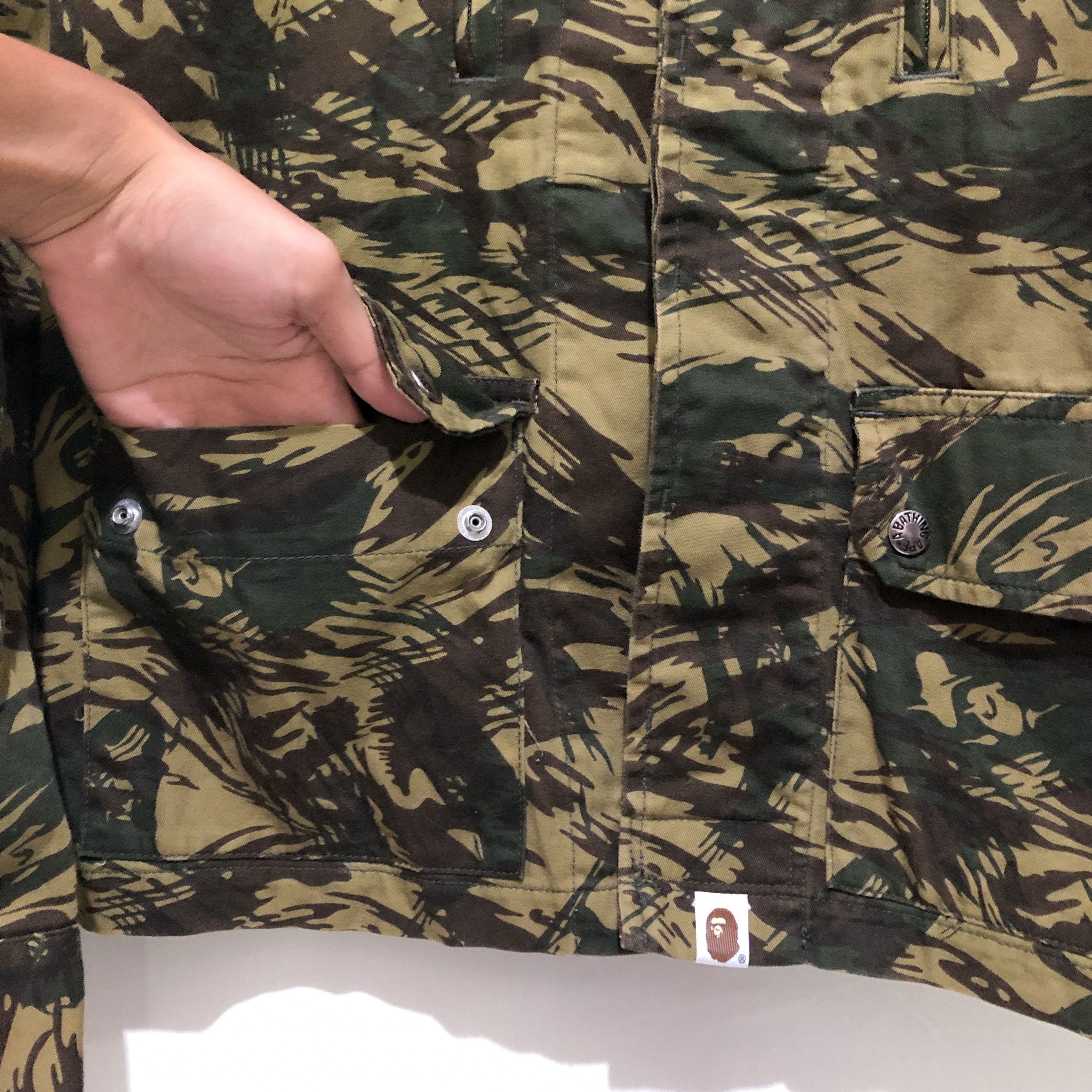 Bape Archive Bape Mountain Foot 2013 Lizard Camo Jacket Size US M / EU 48-50 / 2 - 6 Thumbnail