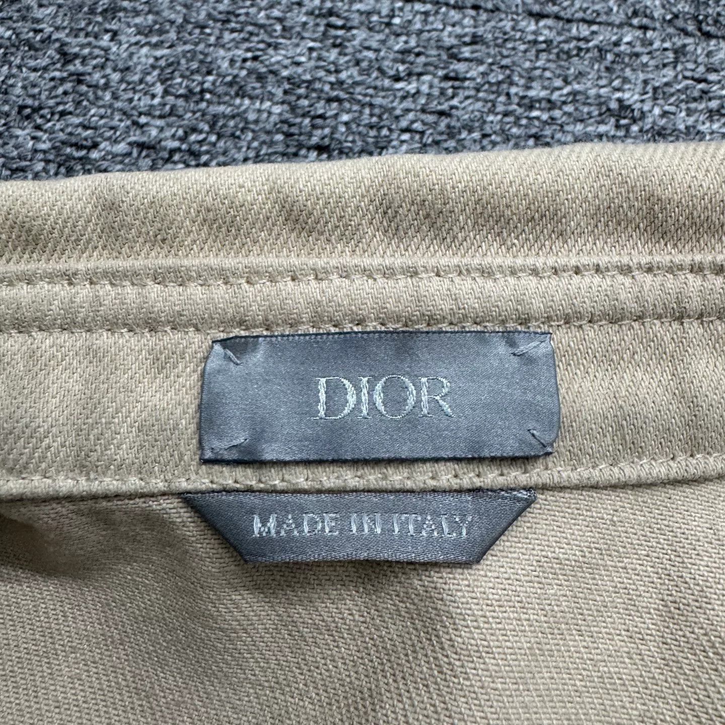 Dior vintage distressed denim jacket by Dior. Size US L / EU 52-54 / 3 - 3 Thumbnail