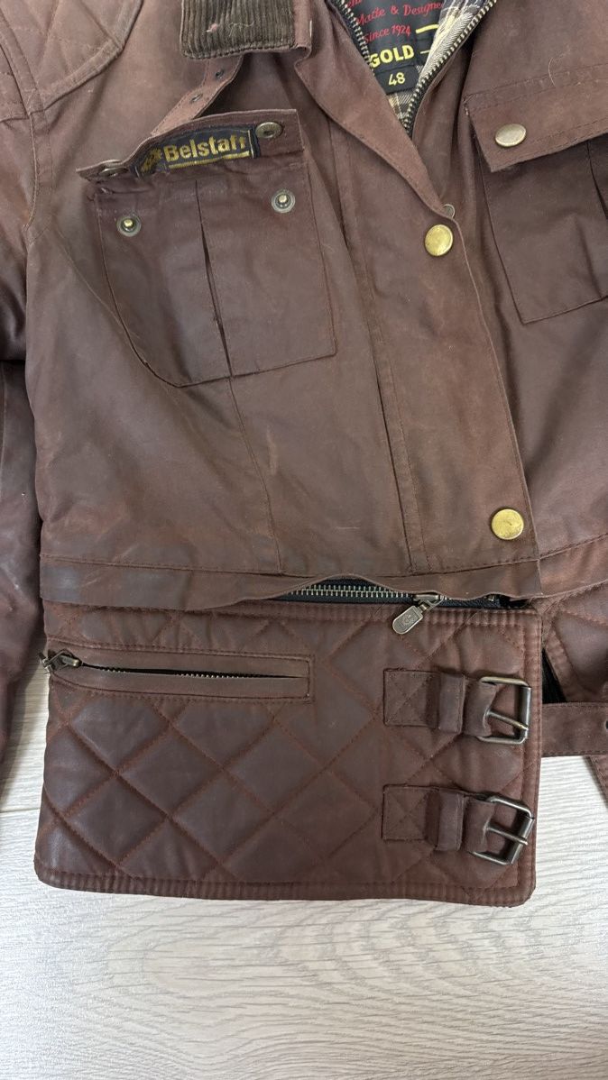 Belstaff Belstaff Wax Cotton Biker Jacket Size XL / US 12-14 / IT 48-50 - 7 Thumbnail