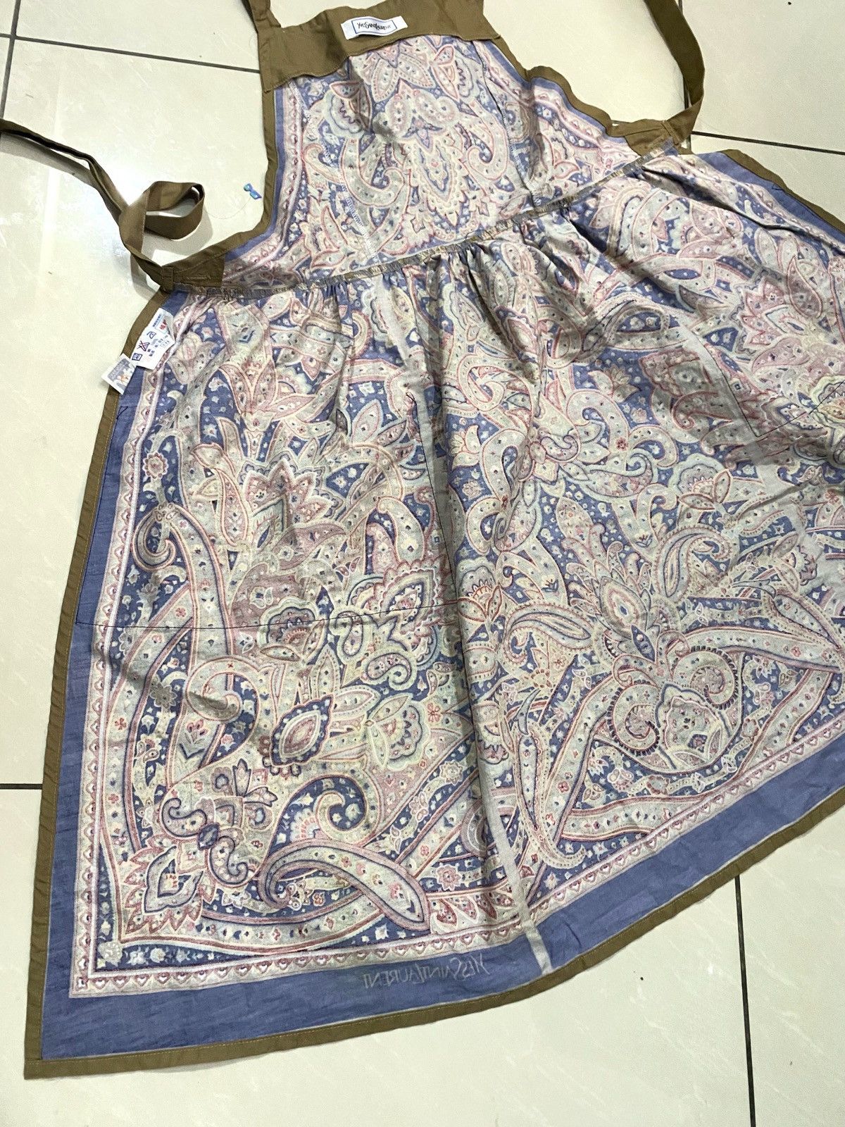Vintage × Yves Saint Laurent Vintage Yves Saint Laurent apron Size ONE SIZE - 10 Thumbnail