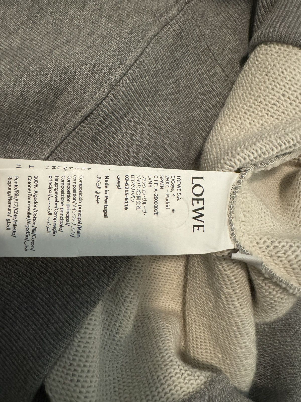 Loewe Loewe Leather Drawstring Hoodie Size US M / EU 48-50 / 2 - 3 Thumbnail