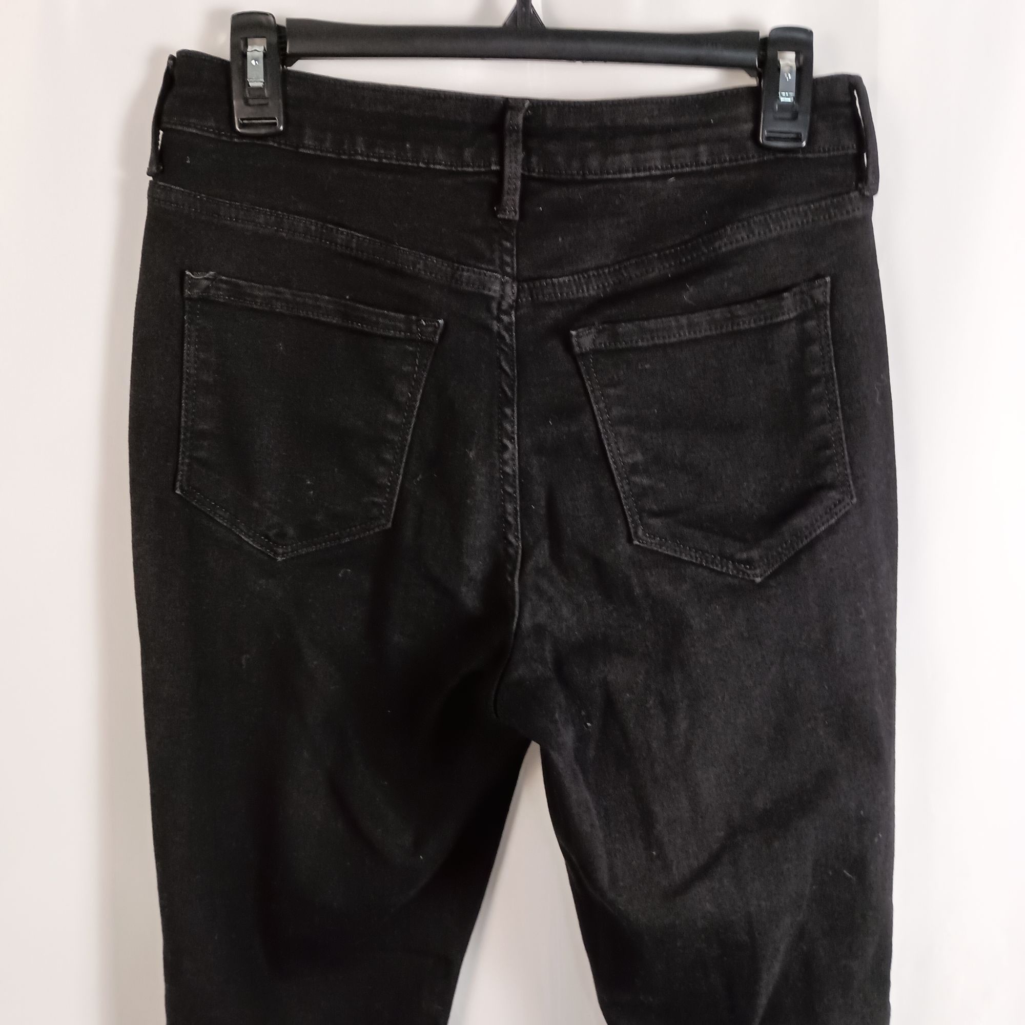 Old Navy Old Navy Rockstar Super Skinny High Rise Black Jeans Size 8 Size 30" / US 8 / IT 44 - 6 Thumbnail