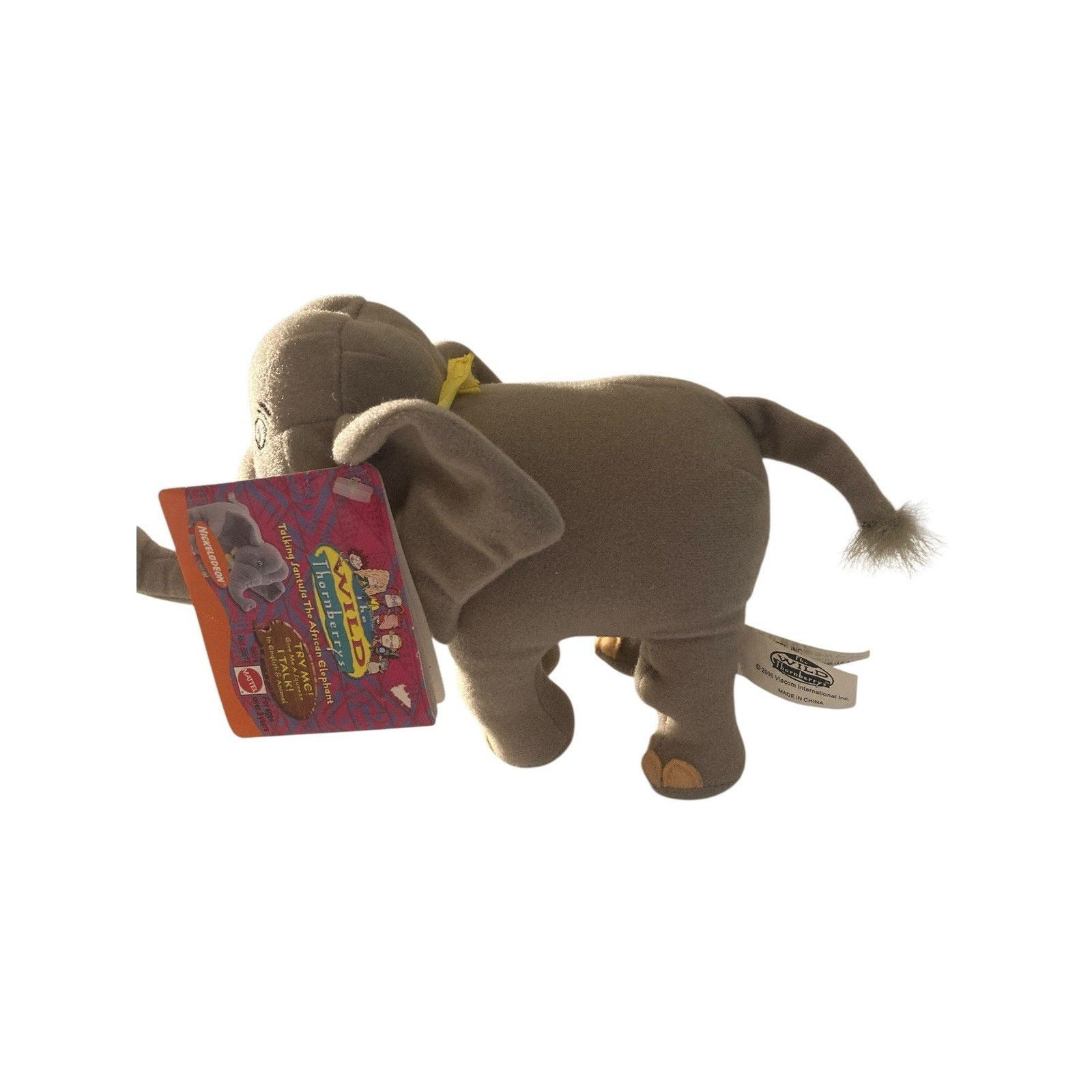 Other Ultra Rare! 2002 The Wild Thornberrys Elephant Plush W/ Tags Size ONE SIZE - 2 Thumbnail