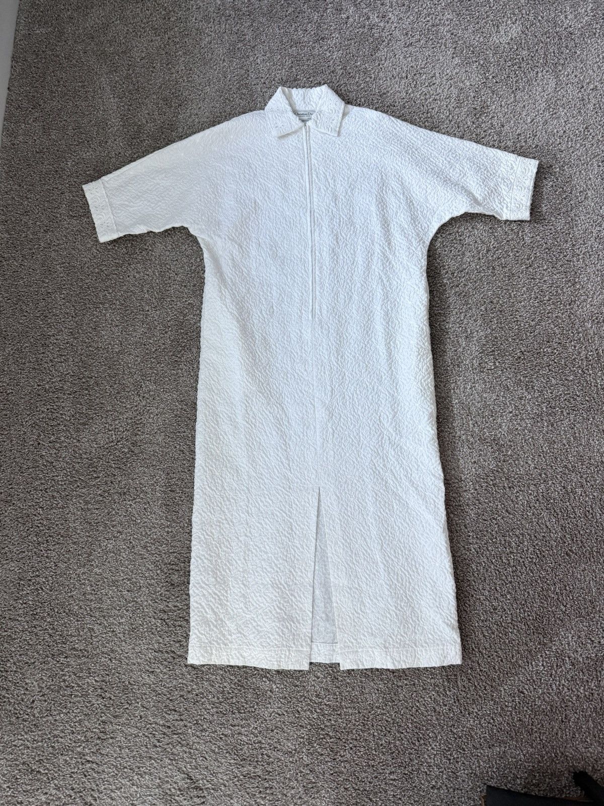 Dior Vintage Christian Dior Zip-Front Lounge Dress Size ONE SIZE - 1 Thumbnail