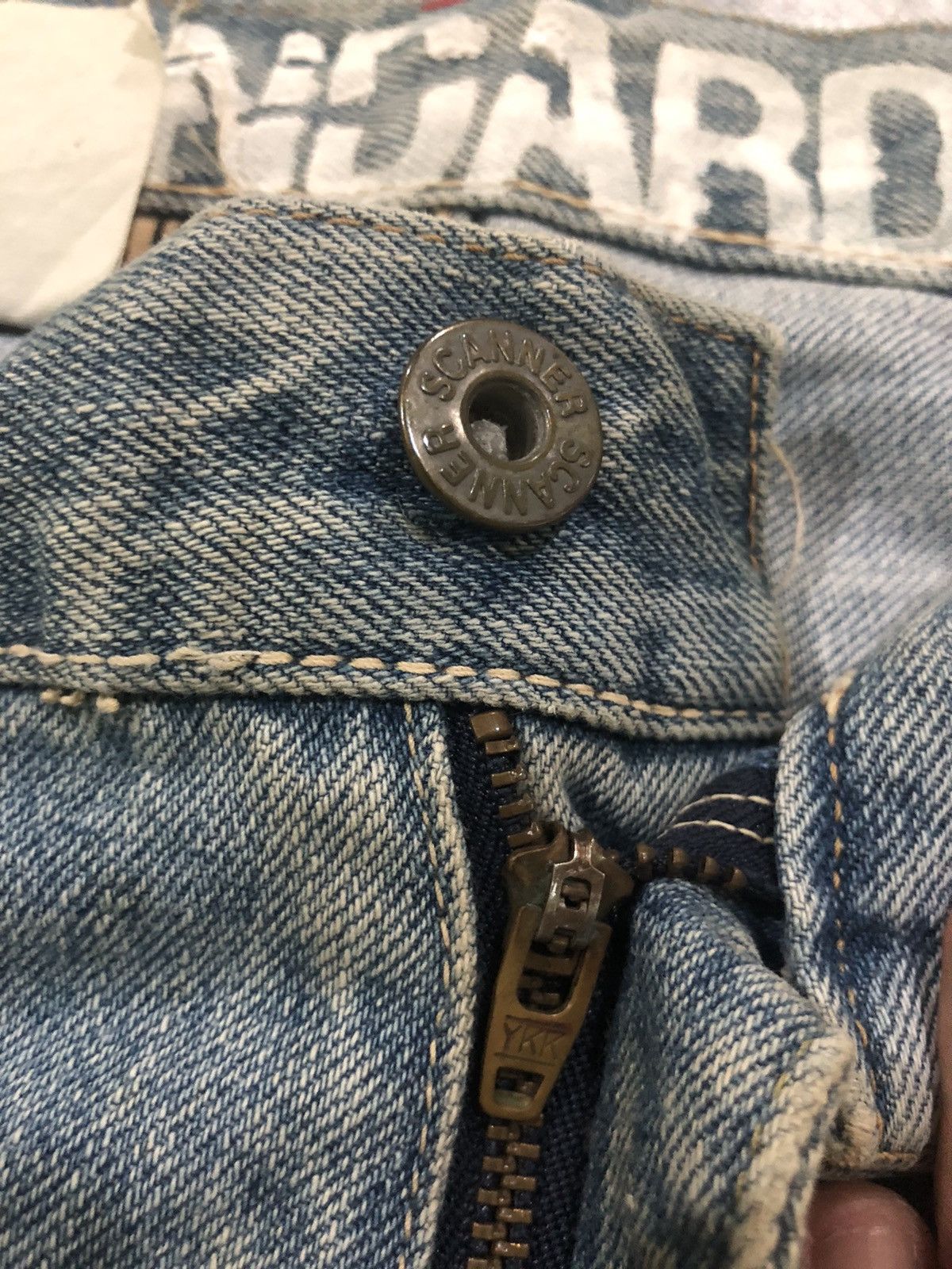 FDMTL × Vintage Vintage Scanner Fundamental Flare Jeans Disteressed Size US 35 - 10 Thumbnail