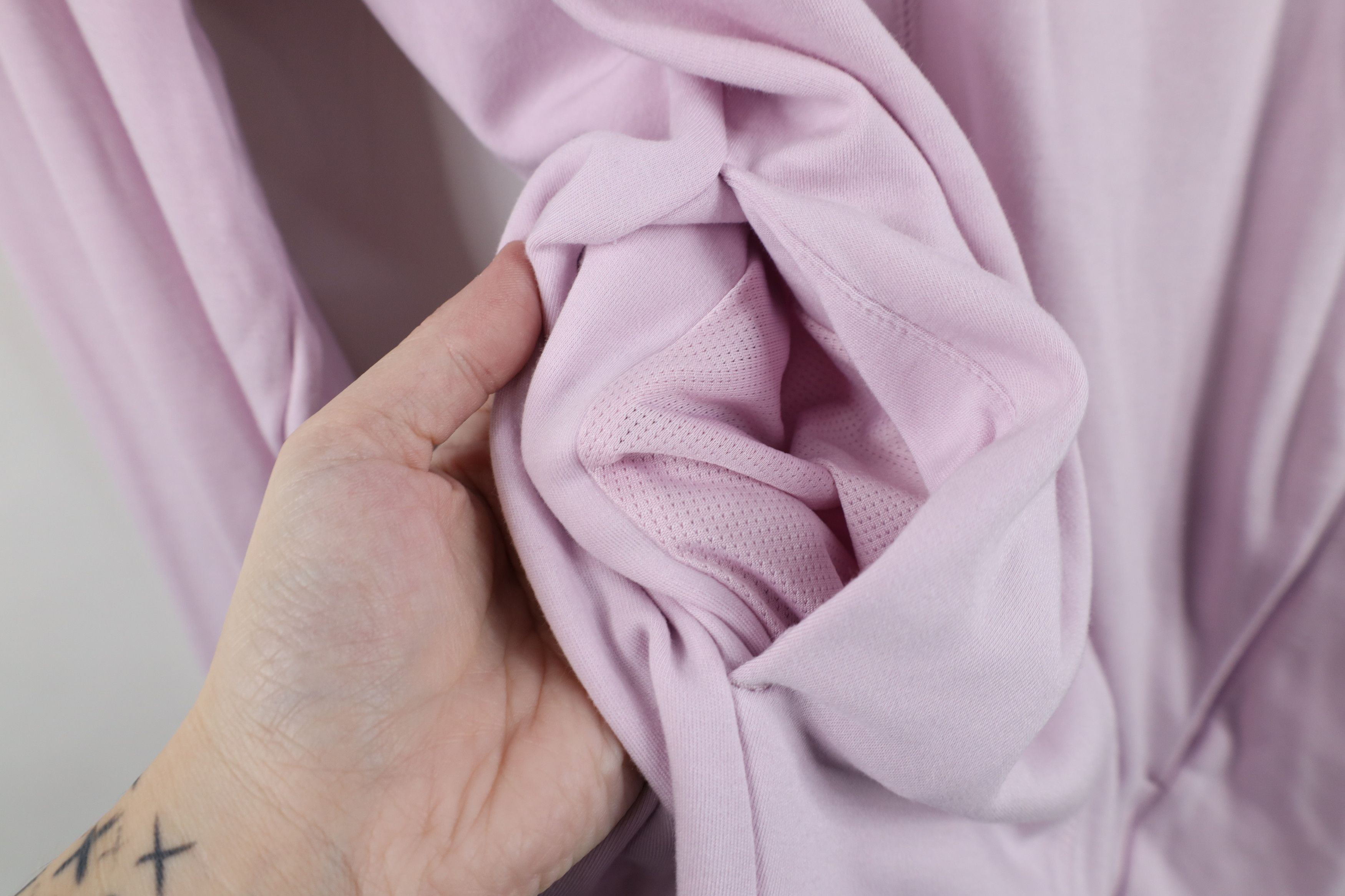 Fabletics Fabletics Baggy Fit Yoga Gym V-Neck Sweatshirt Pink Size XXS / US 00 / IT 34 - 4 Thumbnail