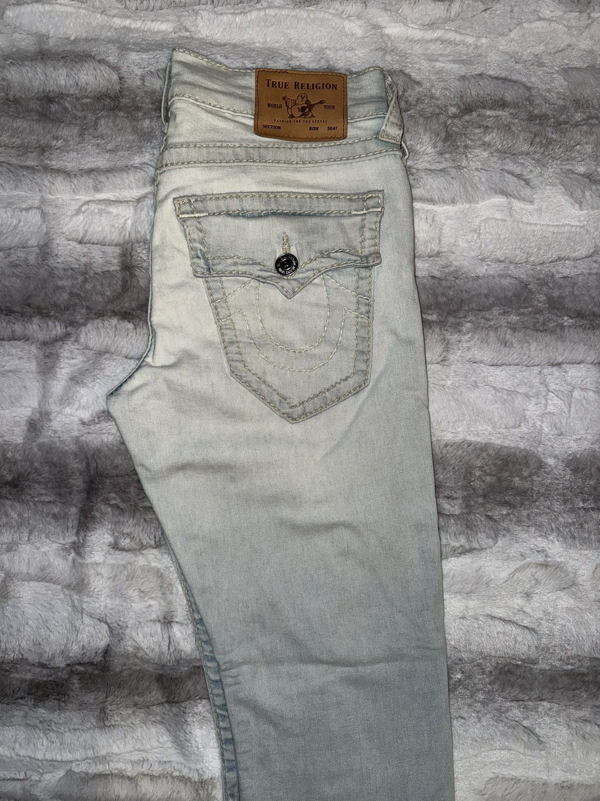 True Religion Ricky Straight Leg Jean Size US 30 / EU 46 - 2 Thumbnail