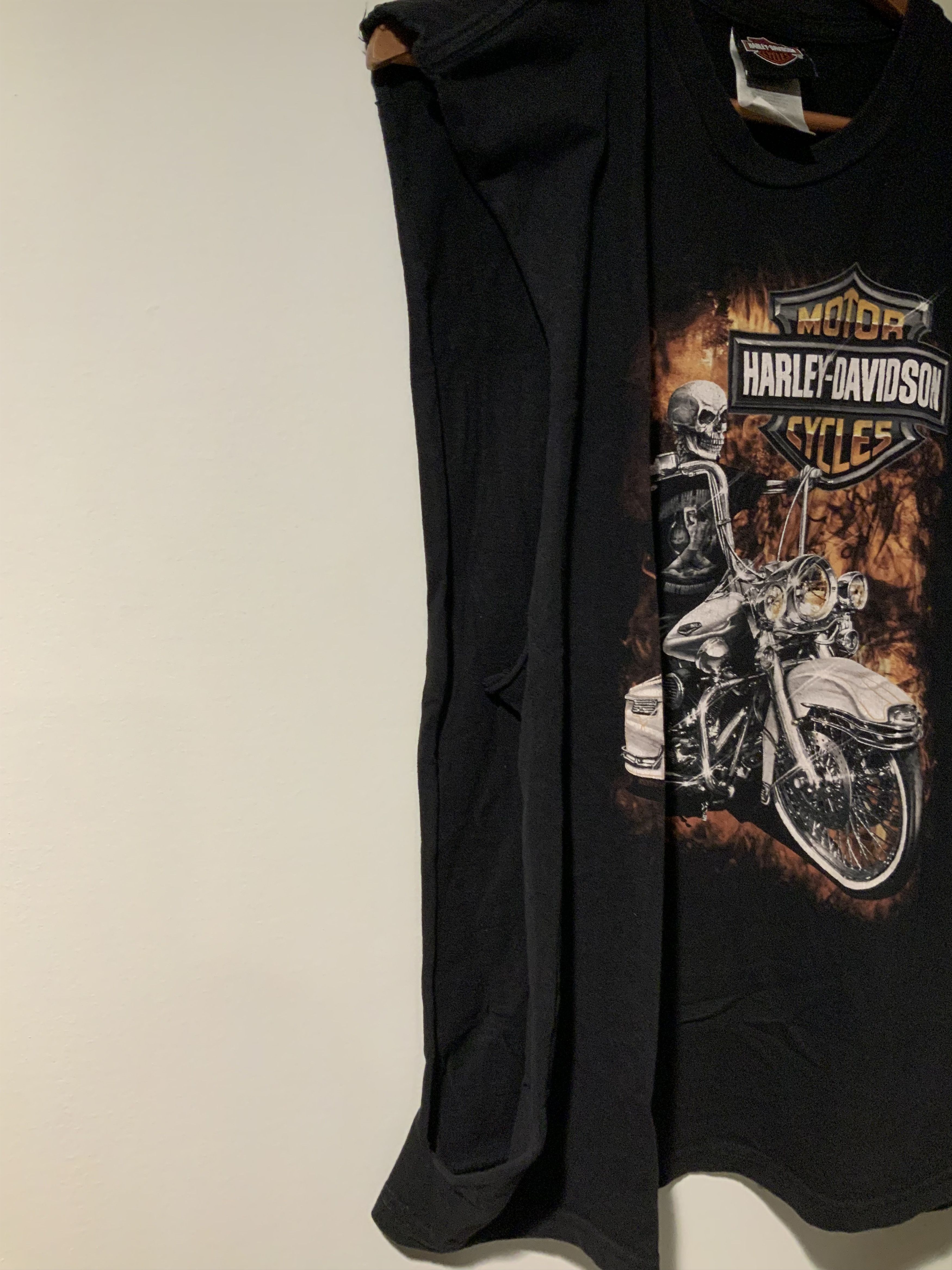 Harley Davidson × Vintage Vintage 2015 Harley Davidson Motorcycle Sleeveless T-shirt Size US L / EU 52-54 / 3 - 5 Thumbnail